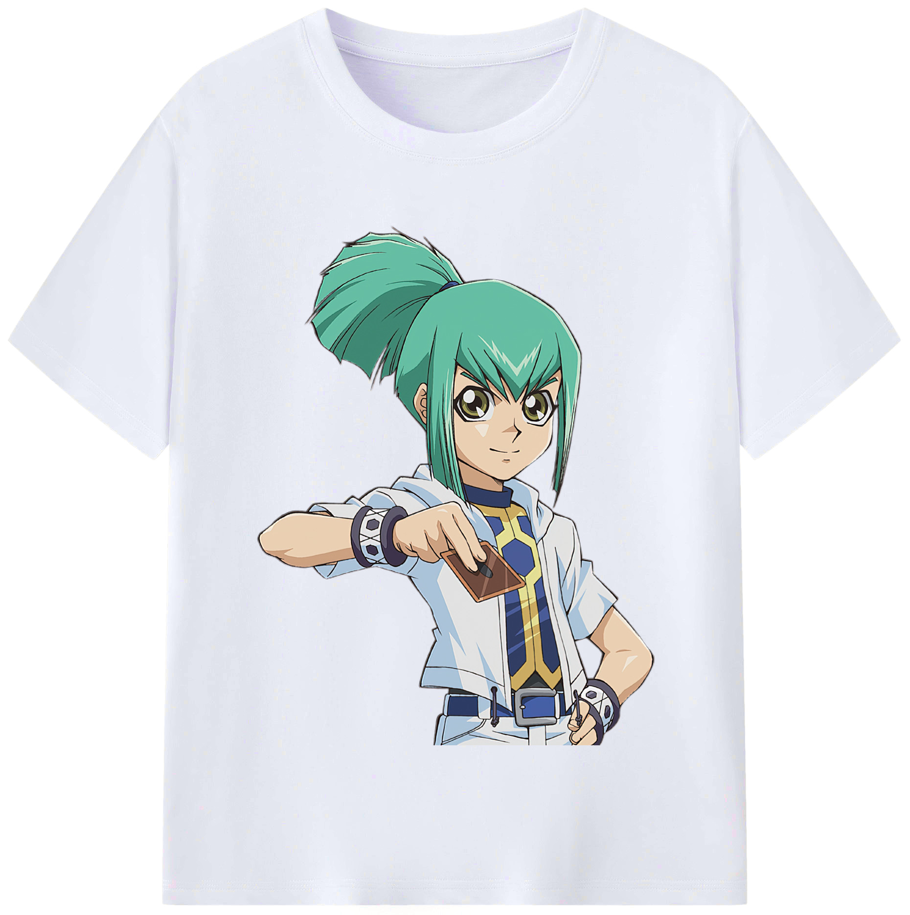 （画像用） 遊☆戯☆王 Yu-Gi-Oh! レディースカジュアルプリントTシャツ（綿100％）