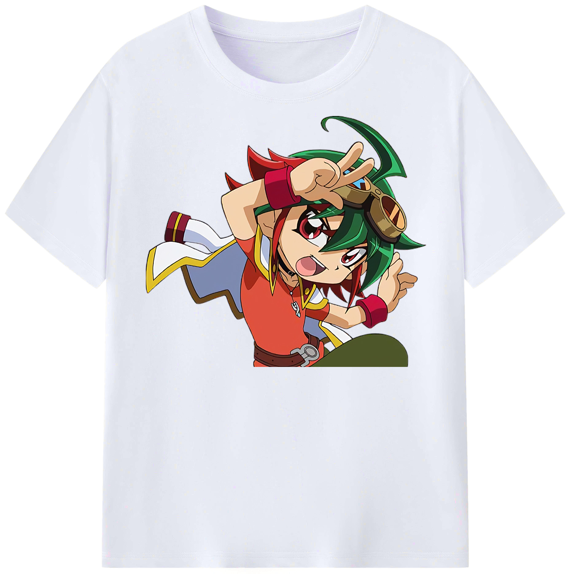 （画像用） 遊☆戯☆王 Yu-Gi-Oh! レディースカジュアルプリントTシャツ（綿100％）
