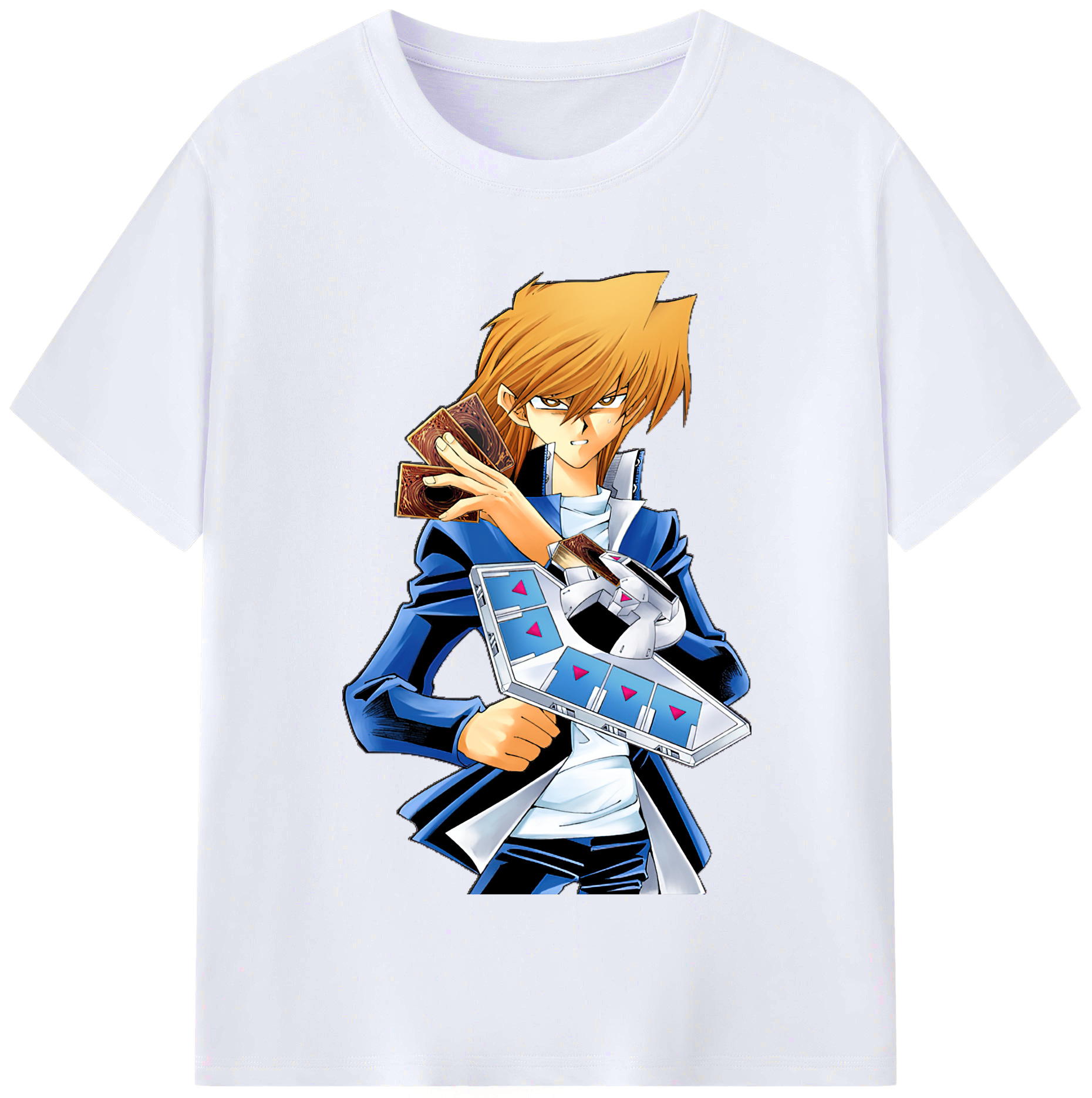 （画像用） 遊☆戯☆王 Yu-Gi-Oh! レディースカジュアルプリントTシャツ（綿100％）