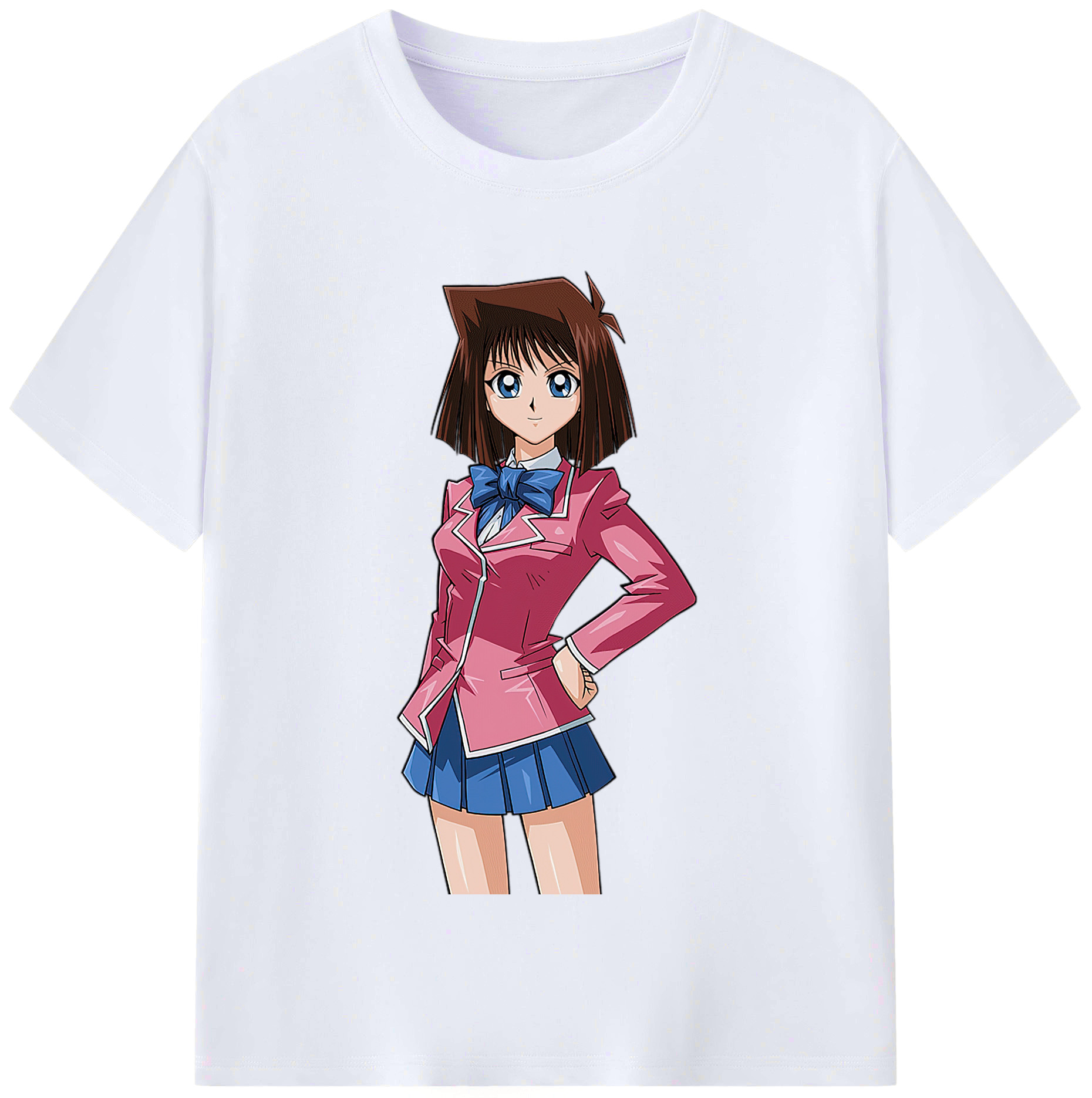 （画像用） 遊☆戯☆王 Yu-Gi-Oh! レディースカジュアルプリントTシャツ（綿100％）