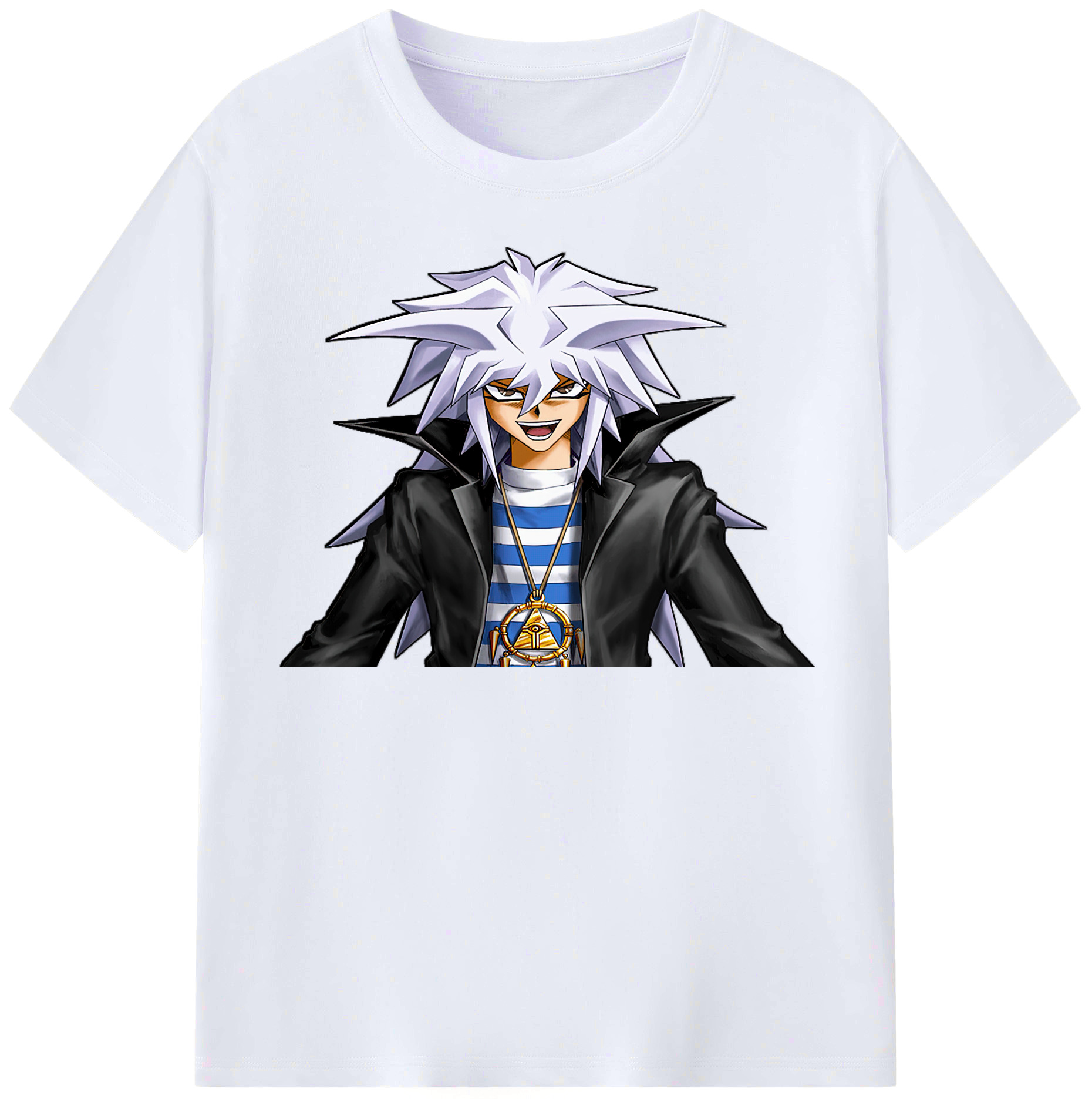 （画像用） 遊☆戯☆王 Yu-Gi-Oh! レディースカジュアルプリントTシャツ（綿100％）