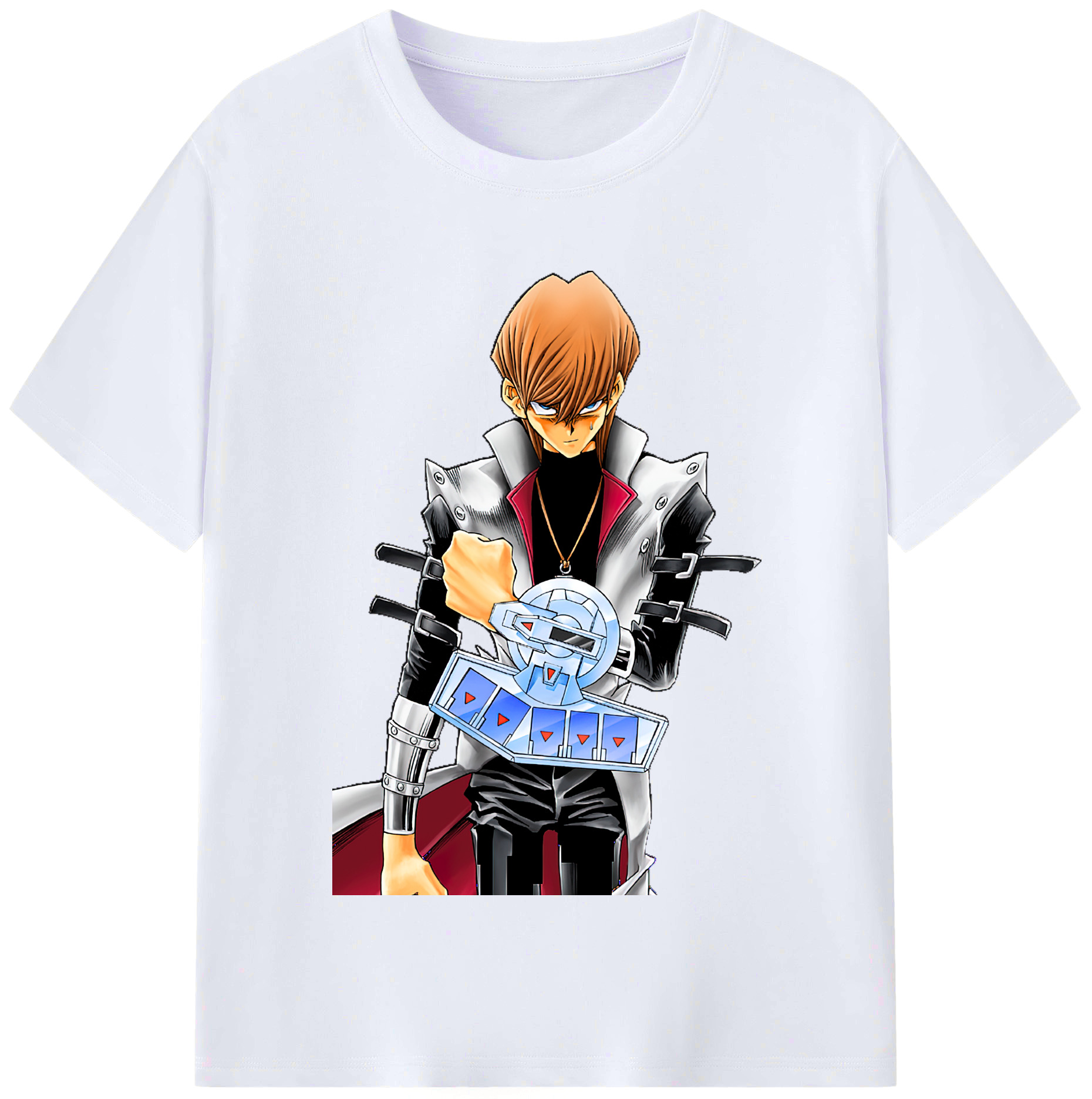 （画像用） 遊☆戯☆王 Yu-Gi-Oh! レディースカジュアルプリントTシャツ（綿100％）