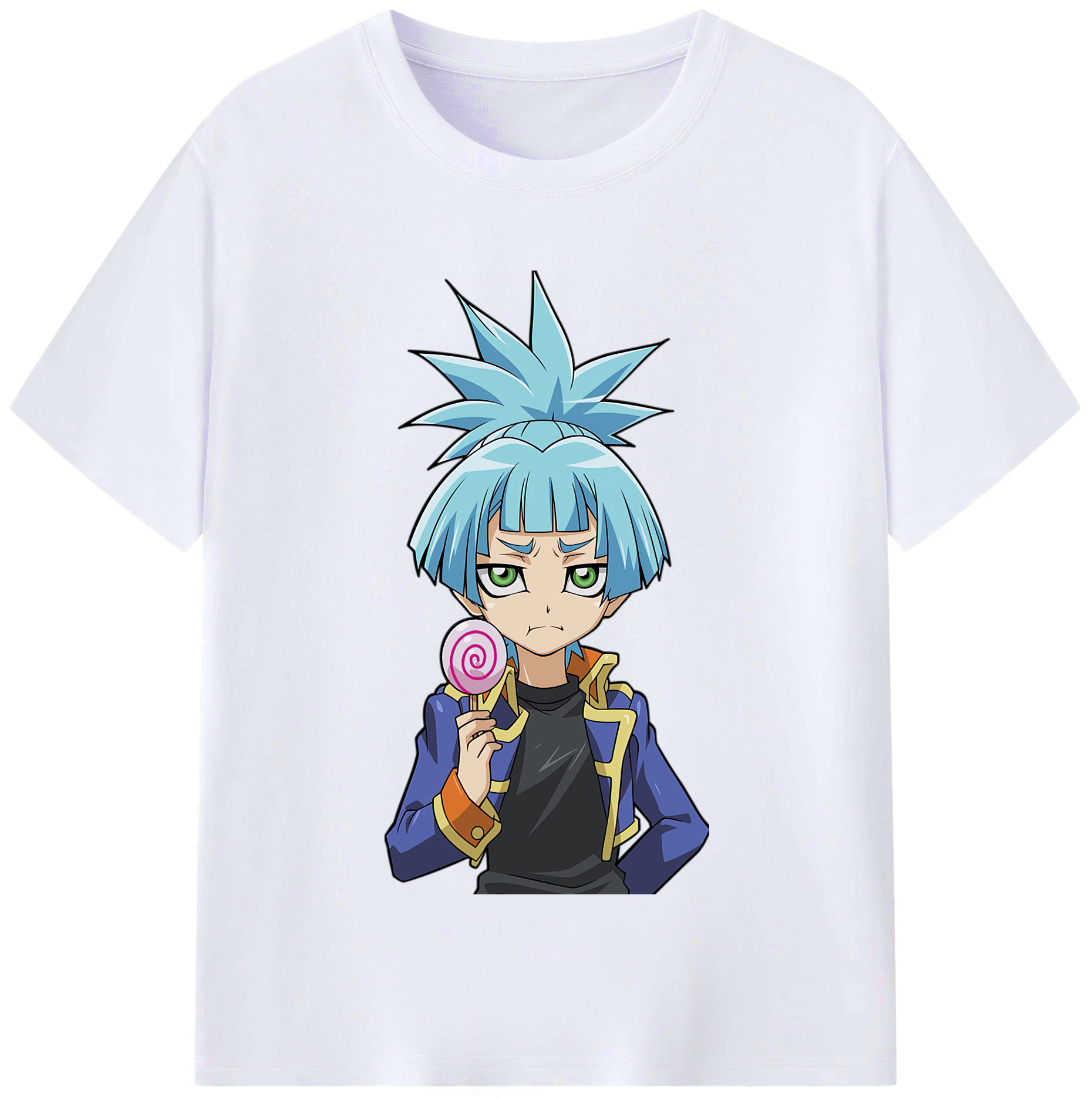 （画像用） 遊☆戯☆王 Yu-Gi-Oh! レディースカジュアルプリントTシャツ（綿100％）