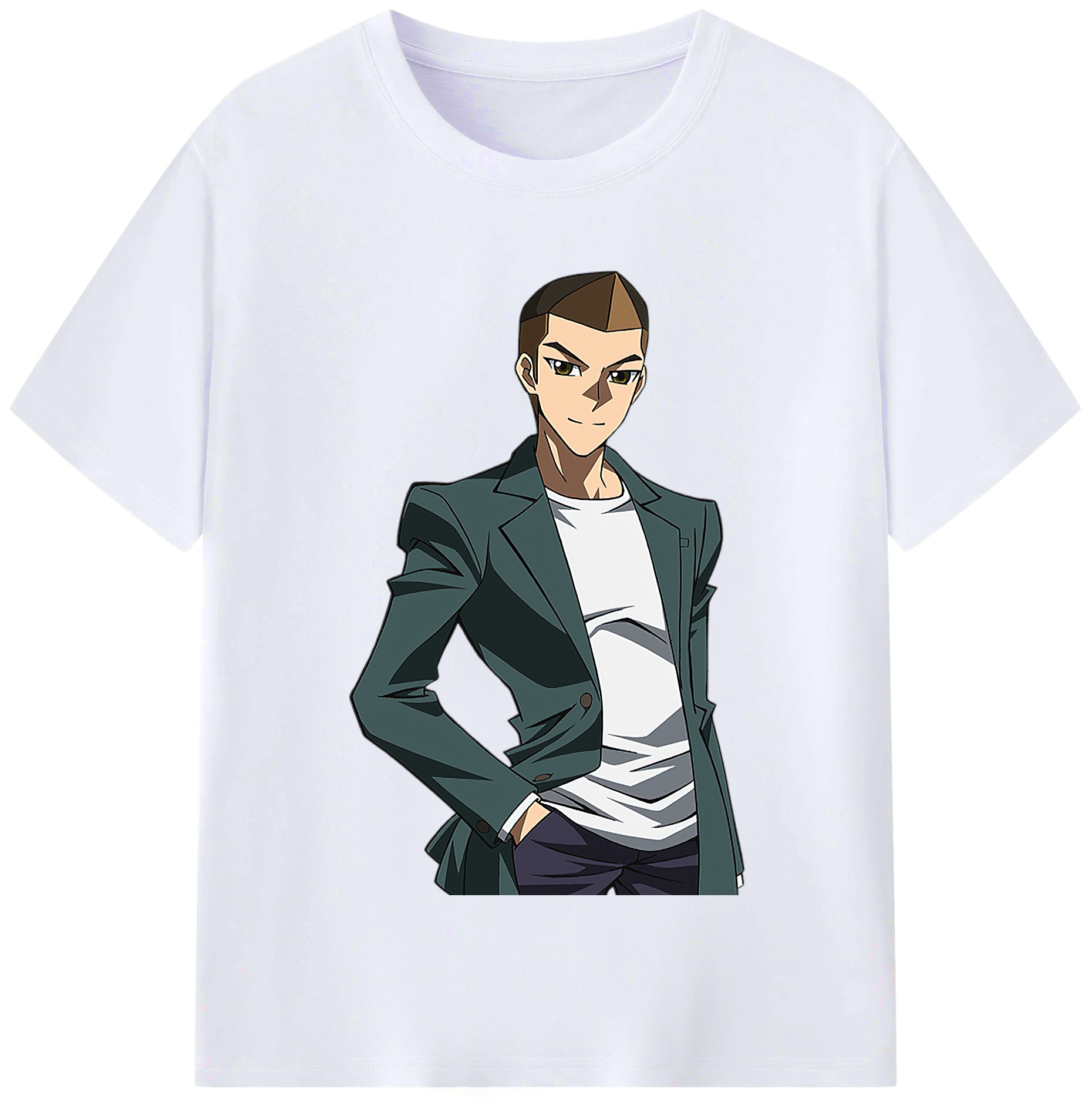 （画像用） 遊☆戯☆王 Yu-Gi-Oh! レディースカジュアルプリントTシャツ（綿100％）