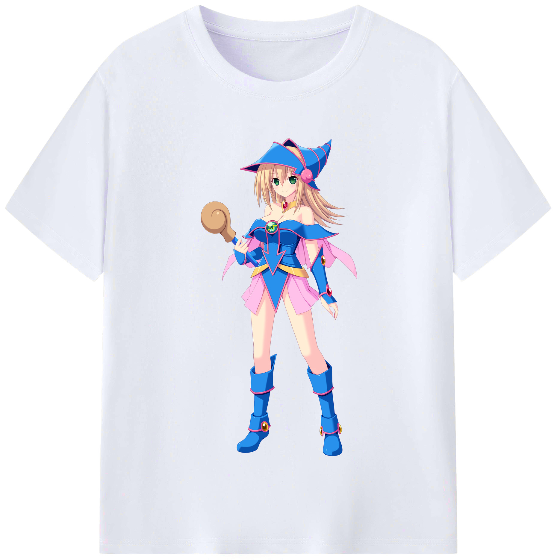 （画像用） 遊☆戯☆王 Yu-Gi-Oh! レディースカジュアルプリントTシャツ（綿100％）