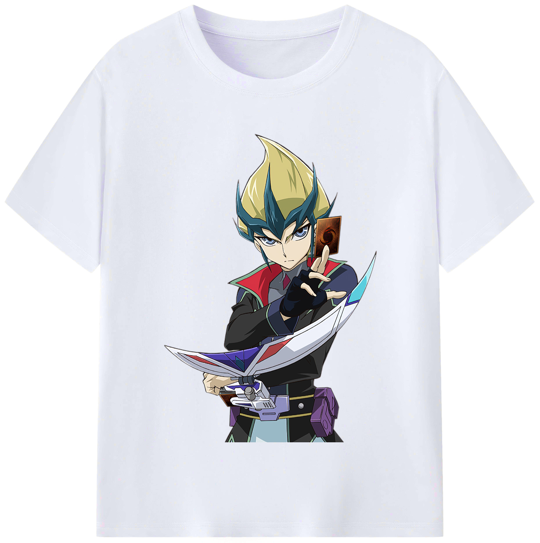 （画像用） 遊☆戯☆王 Yu-Gi-Oh! レディースカジュアルプリントTシャツ（綿100％）