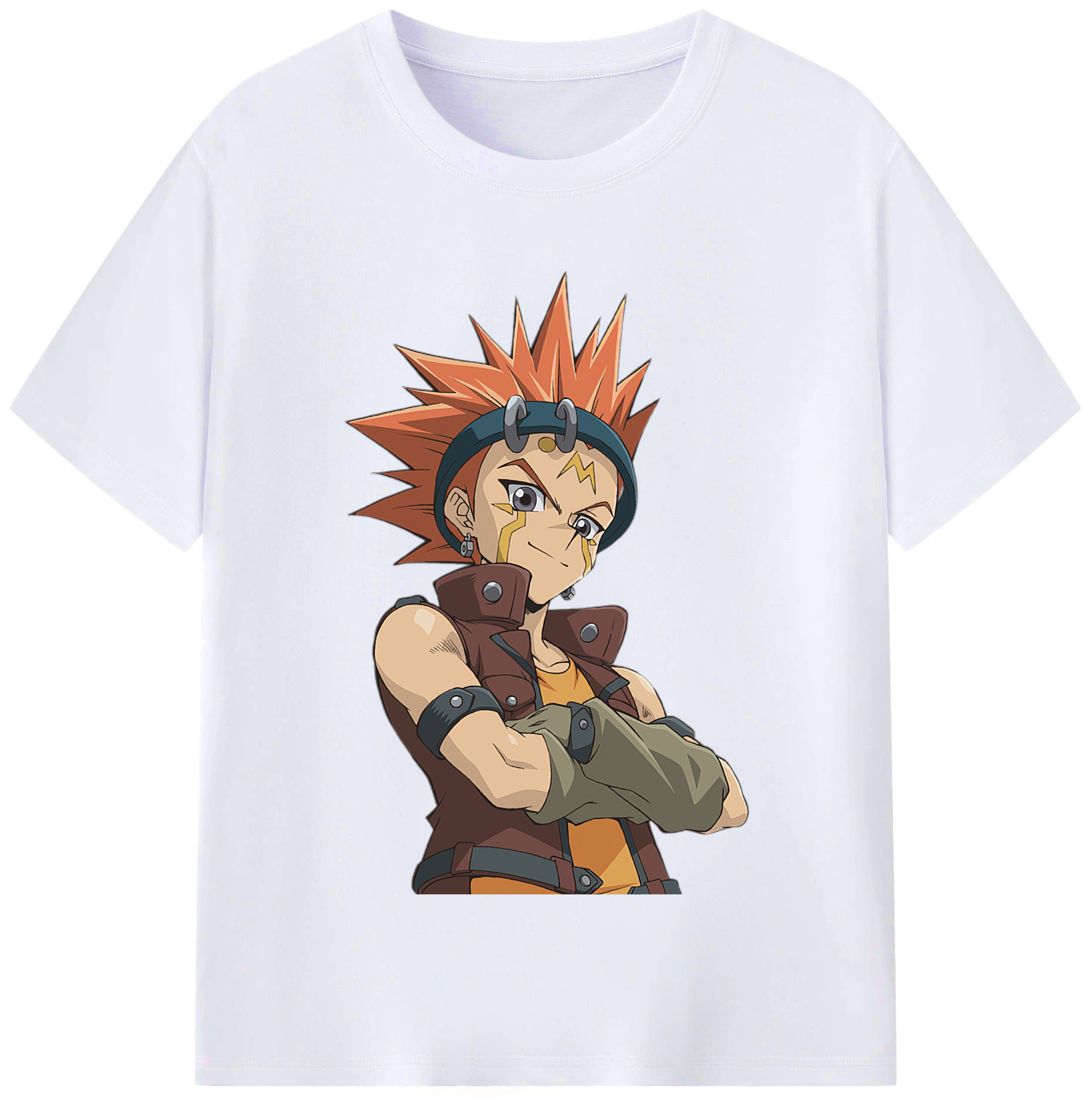 （画像用） 遊☆戯☆王 Yu-Gi-Oh! レディースカジュアルプリントTシャツ（綿100％）
