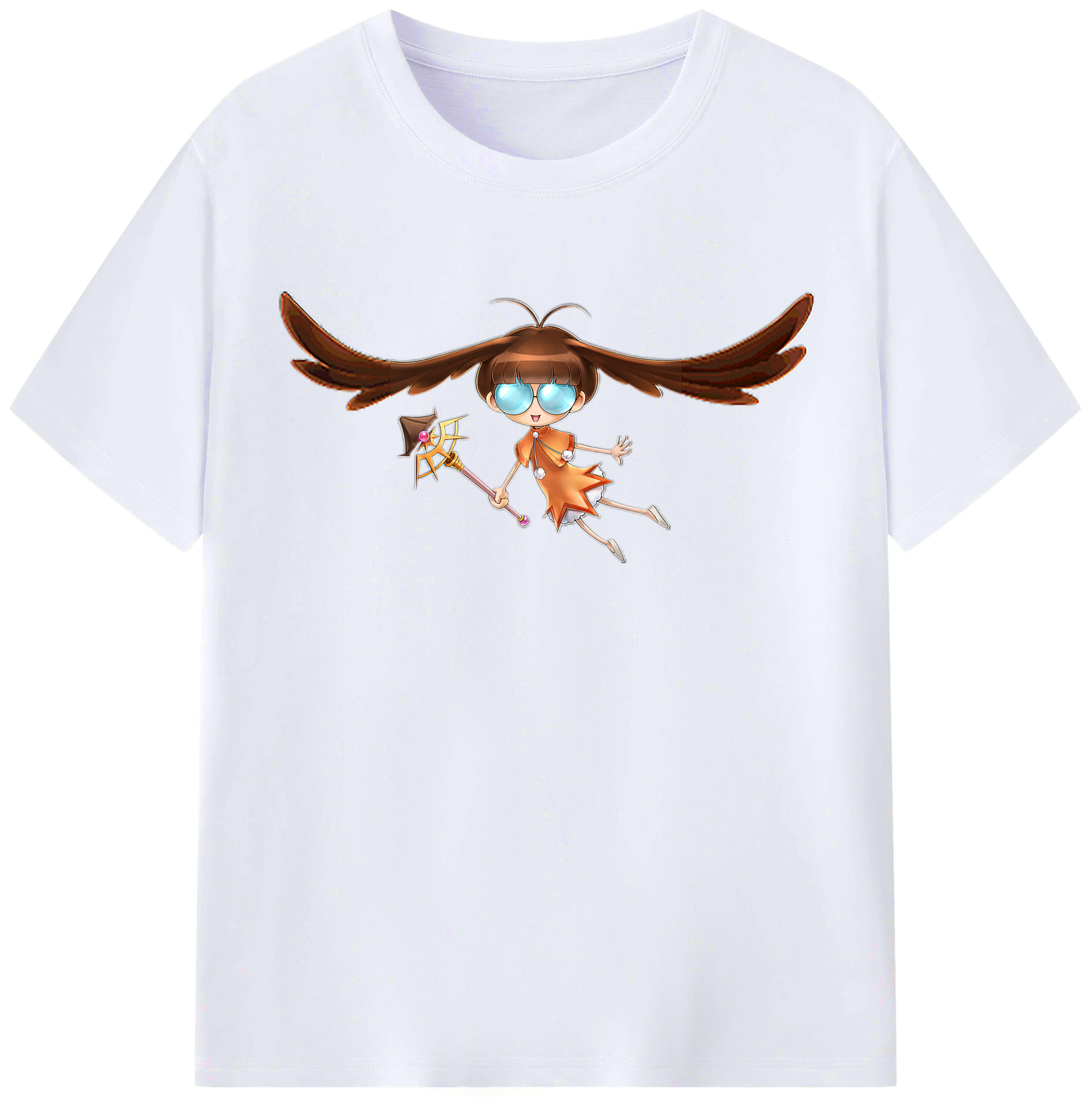 （画像用） 遊☆戯☆王 Yu-Gi-Oh! レディースカジュアルプリントTシャツ（綿100％）