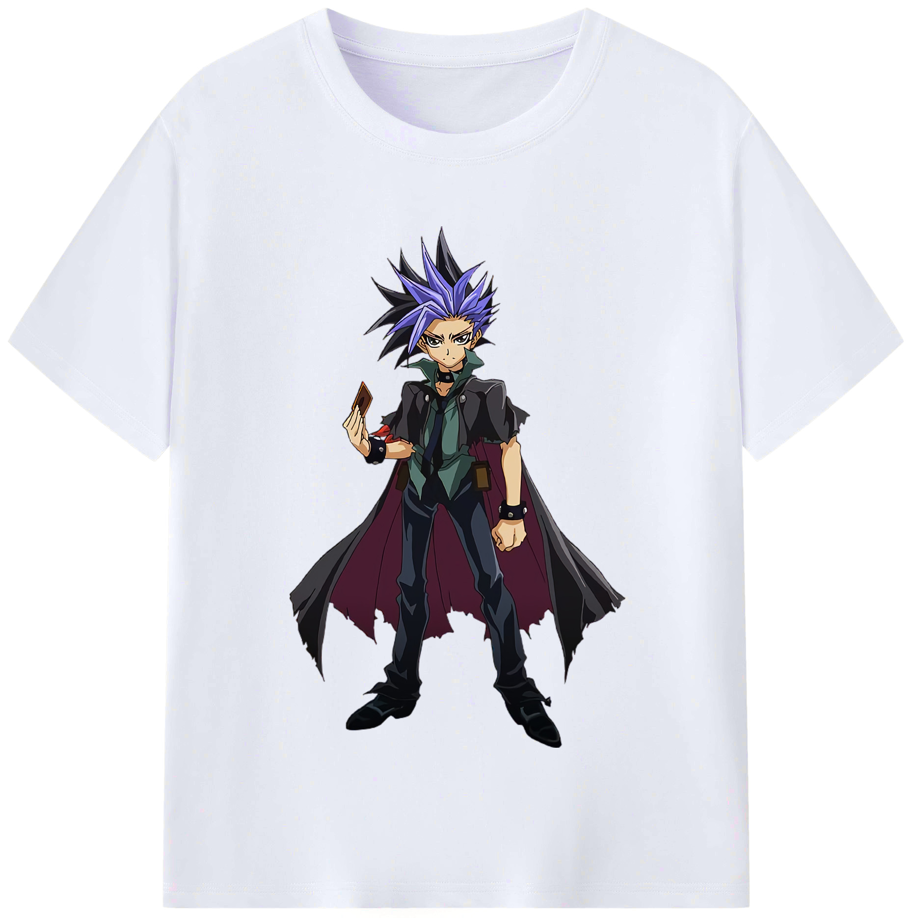 （画像用） 遊☆戯☆王 Yu-Gi-Oh! レディースカジュアルプリントTシャツ（綿100％）