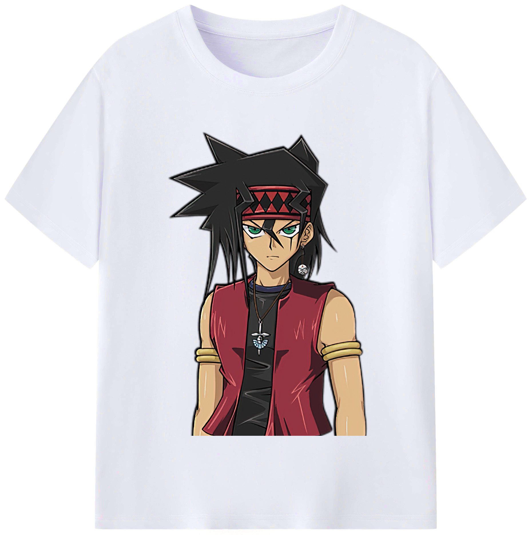 （画像用） 遊☆戯☆王 Yu-Gi-Oh! レディースカジュアルプリントTシャツ（綿100％）