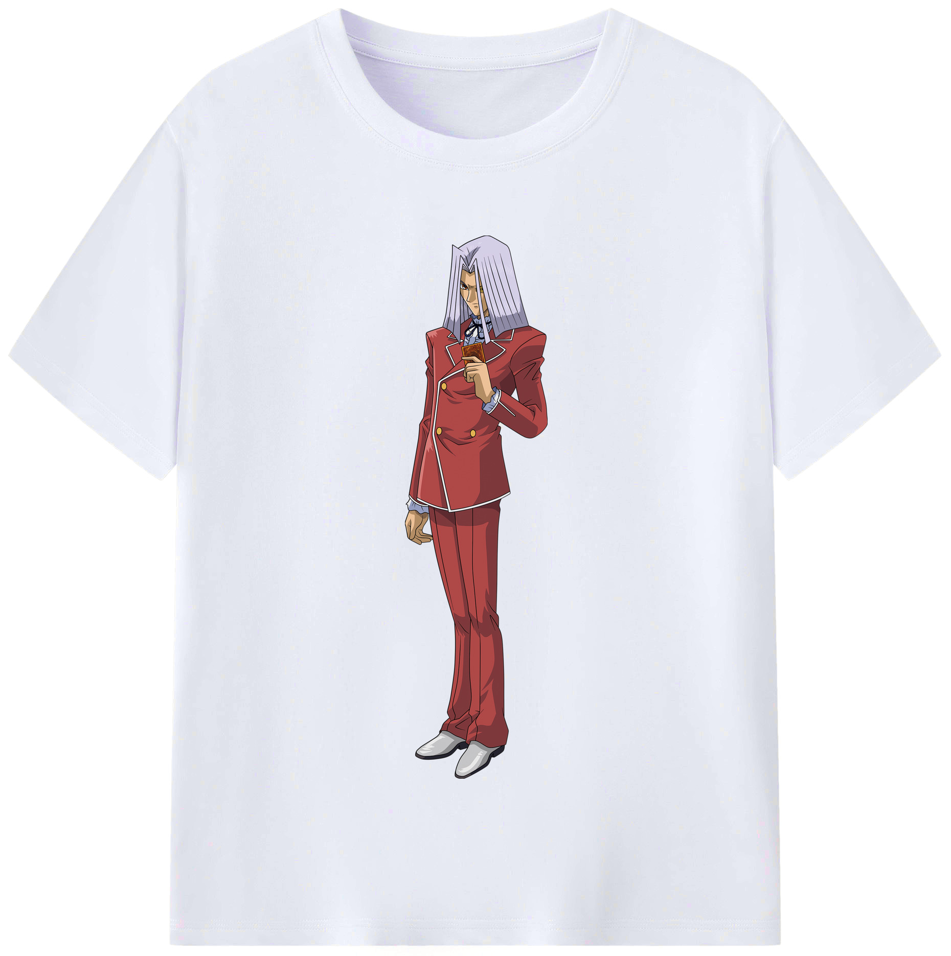 （画像用） 遊☆戯☆王 Yu-Gi-Oh! レディースカジュアルプリントTシャツ（綿100％）