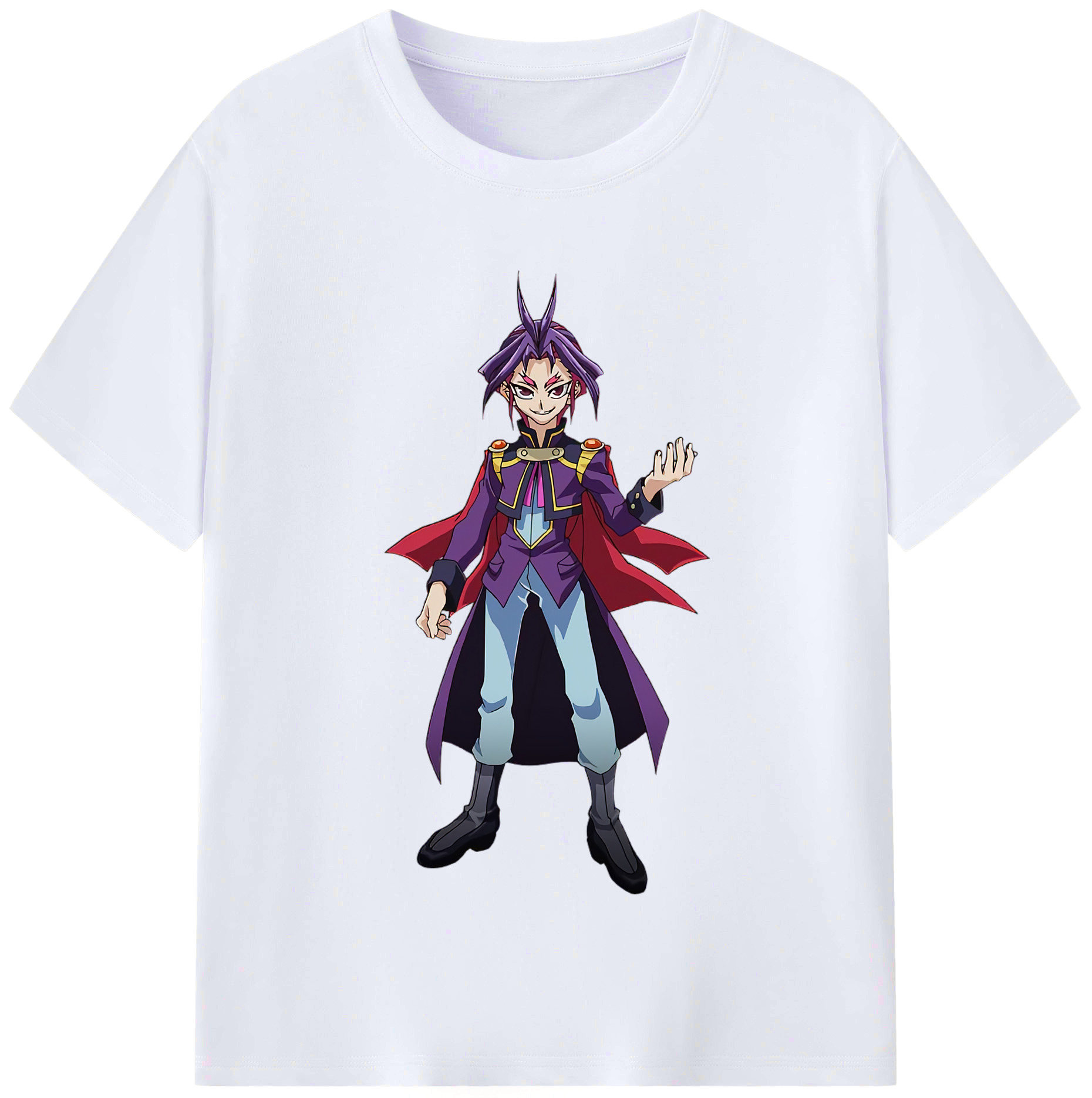 （画像用） 遊☆戯☆王 Yu-Gi-Oh! レディースカジュアルプリントTシャツ（綿100％）