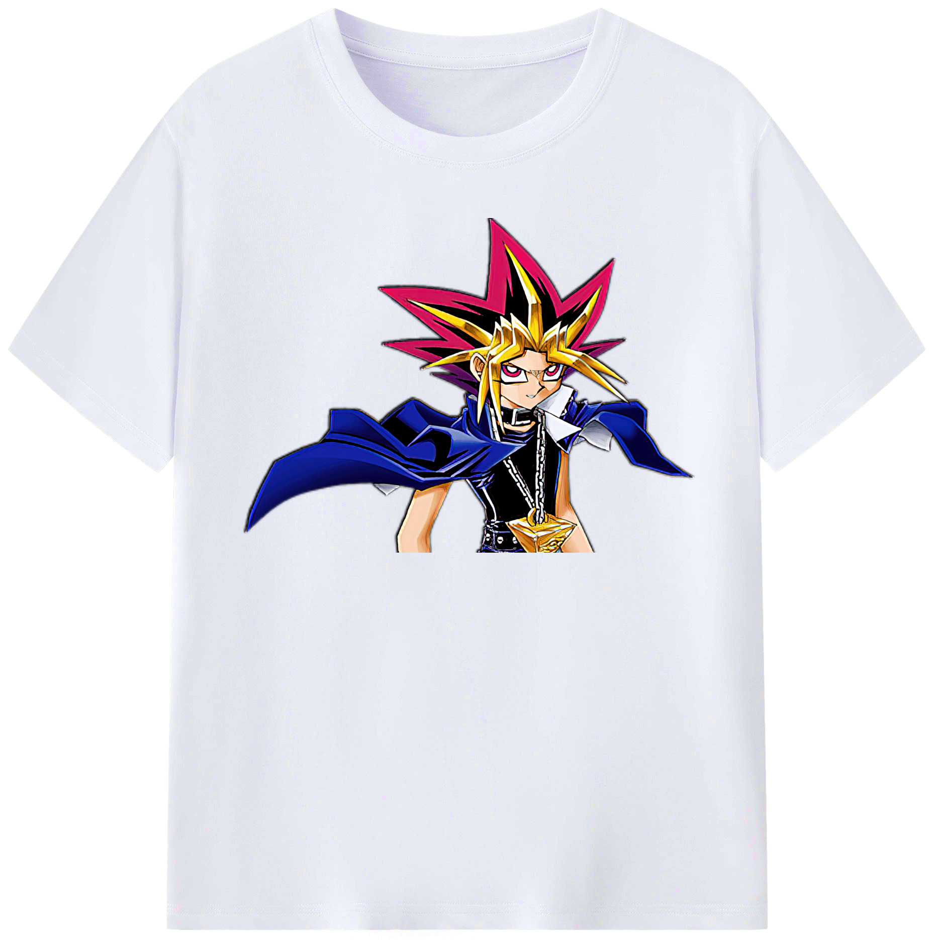 （画像用） 遊☆戯☆王 Yu-Gi-Oh! レディースカジュアルプリントTシャツ（綿100％）