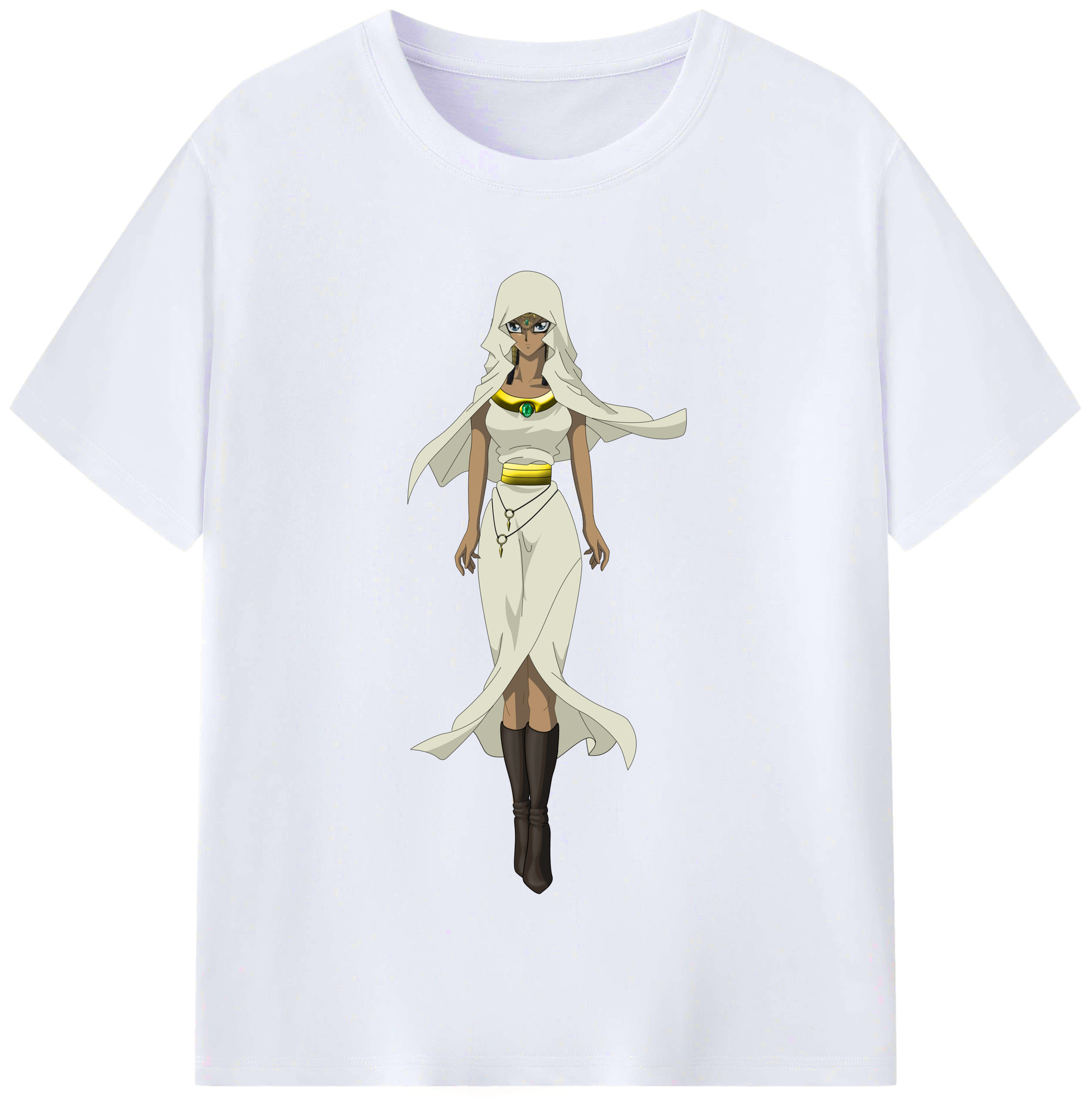 （画像用） 遊☆戯☆王 Yu-Gi-Oh! レディースカジュアルプリントTシャツ（綿100％）