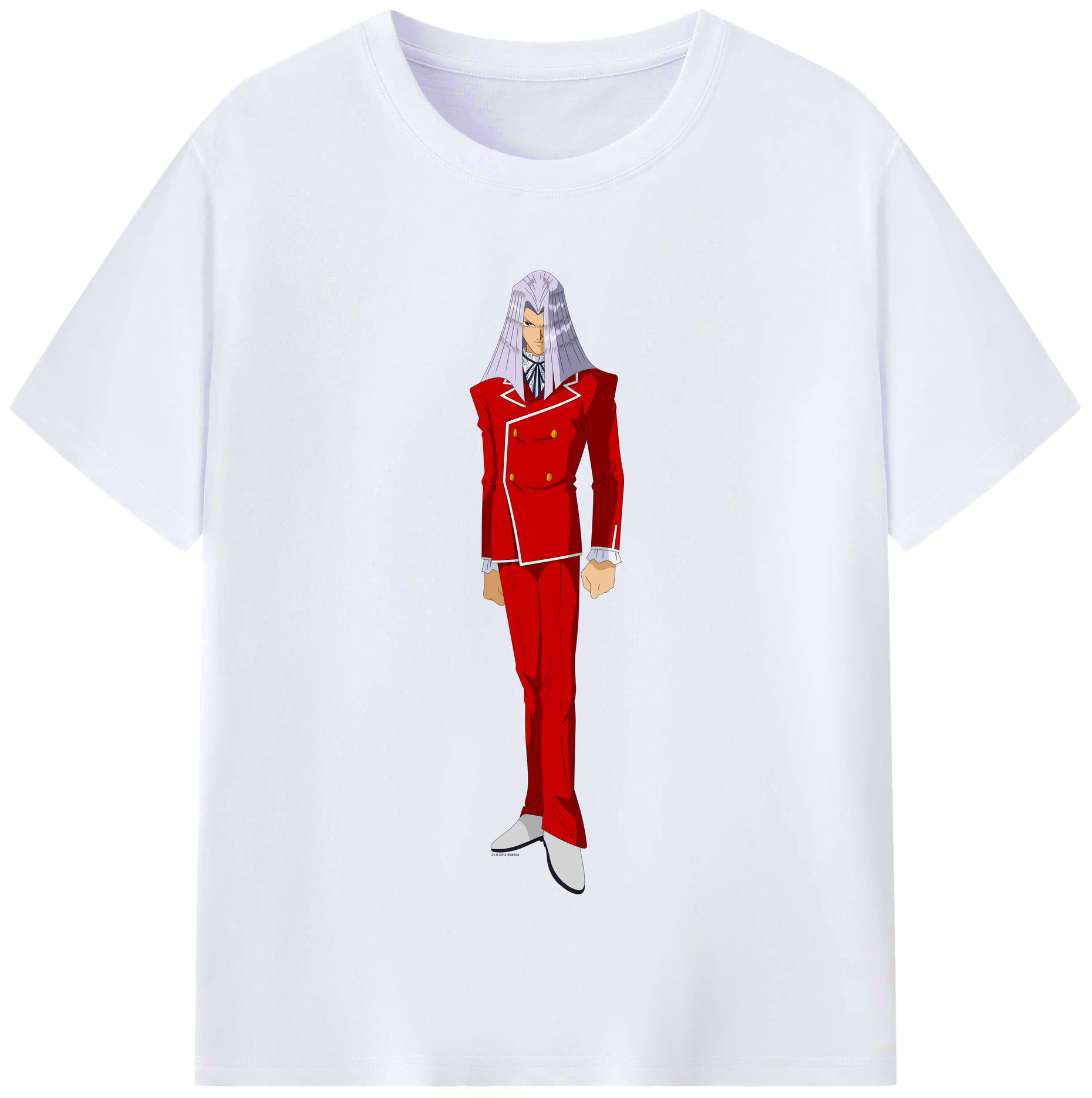 （画像用） 遊☆戯☆王 Yu-Gi-Oh! レディースカジュアルプリントTシャツ（綿100％）