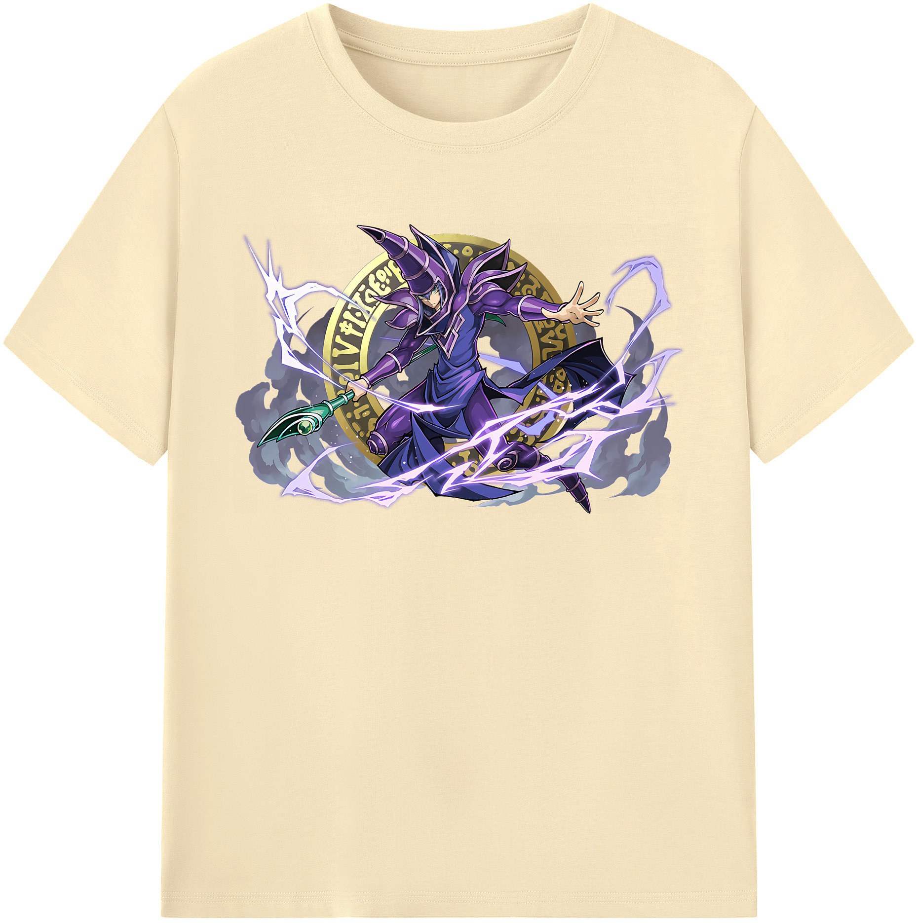 （画像用） 遊☆戯☆王 Yu-Gi-Oh! 綿100％半袖Tシャツ（フロントプリント）