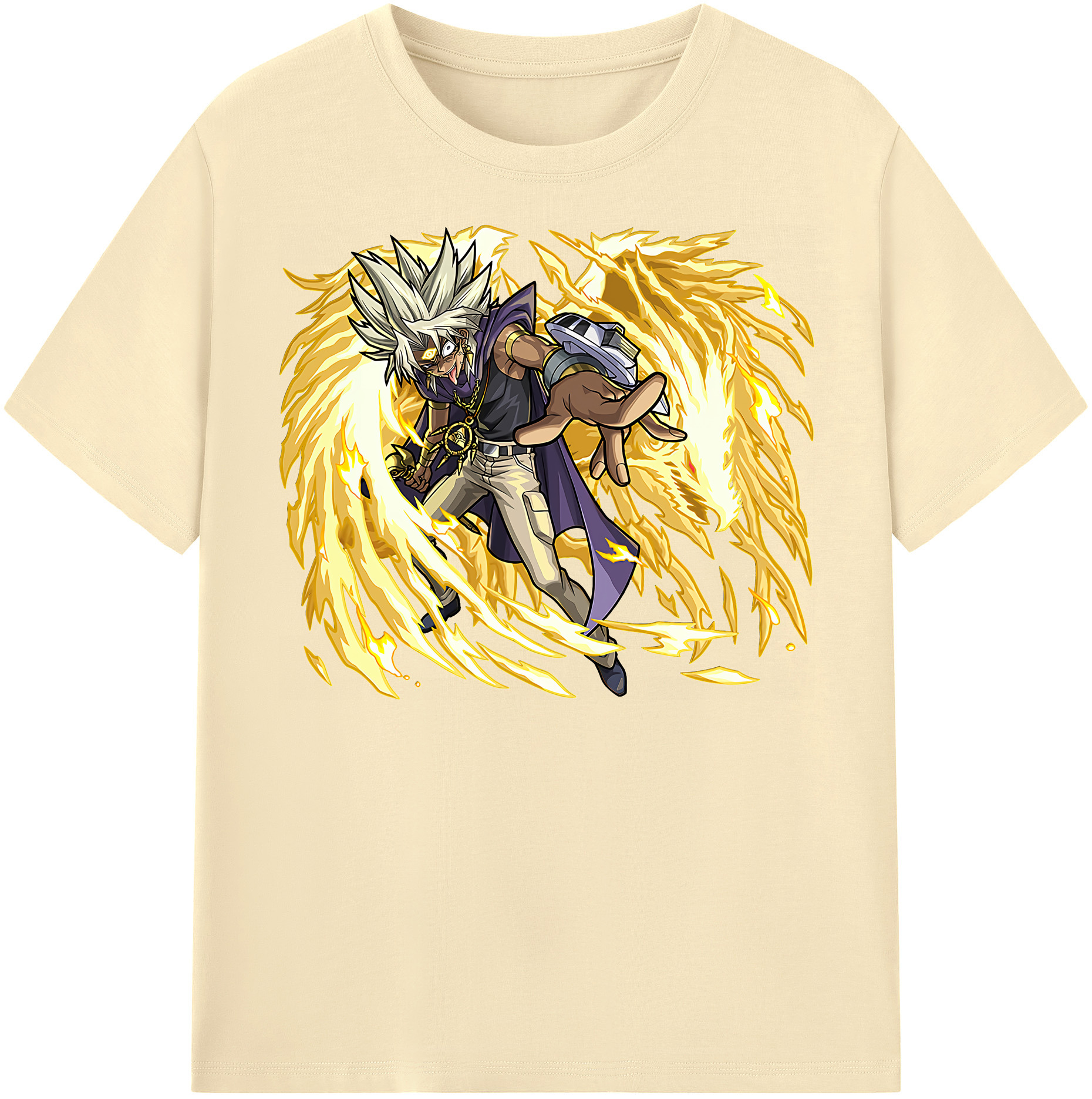 （画像用） 遊☆戯☆王 Yu-Gi-Oh! 綿100％半袖Tシャツ（フロントプリント）