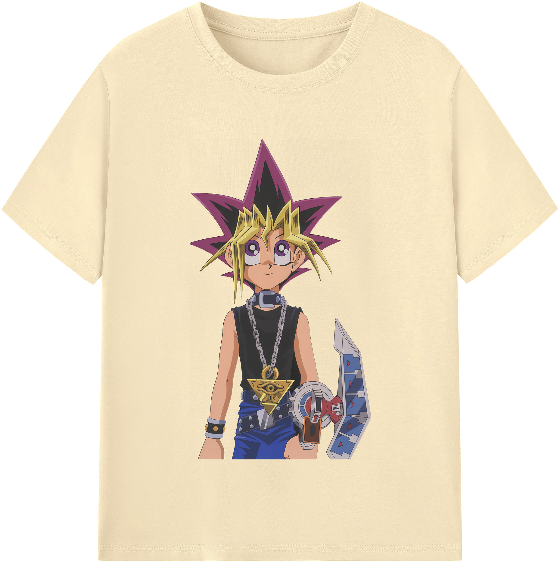 （画像用） 遊☆戯☆王 Yu-Gi-Oh! 綿100％半袖Tシャツ（フロントプリント）