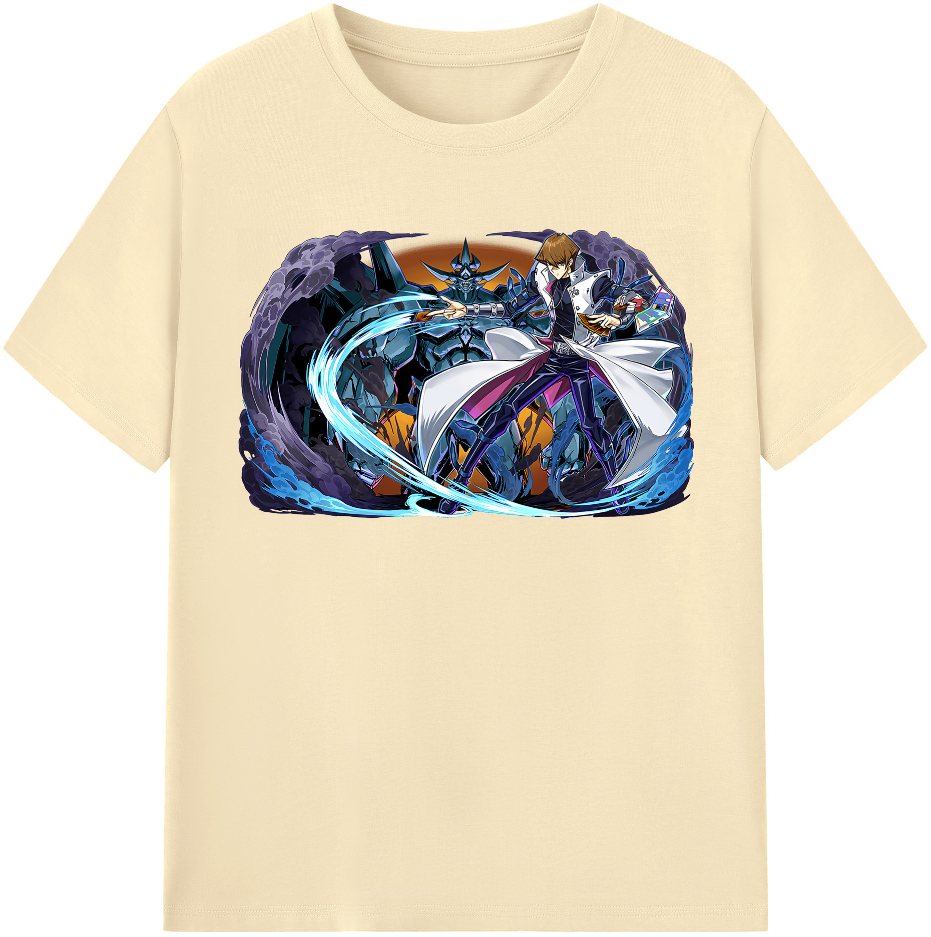 （画像用） 遊☆戯☆王 Yu-Gi-Oh! 綿100％半袖Tシャツ（フロントプリント）