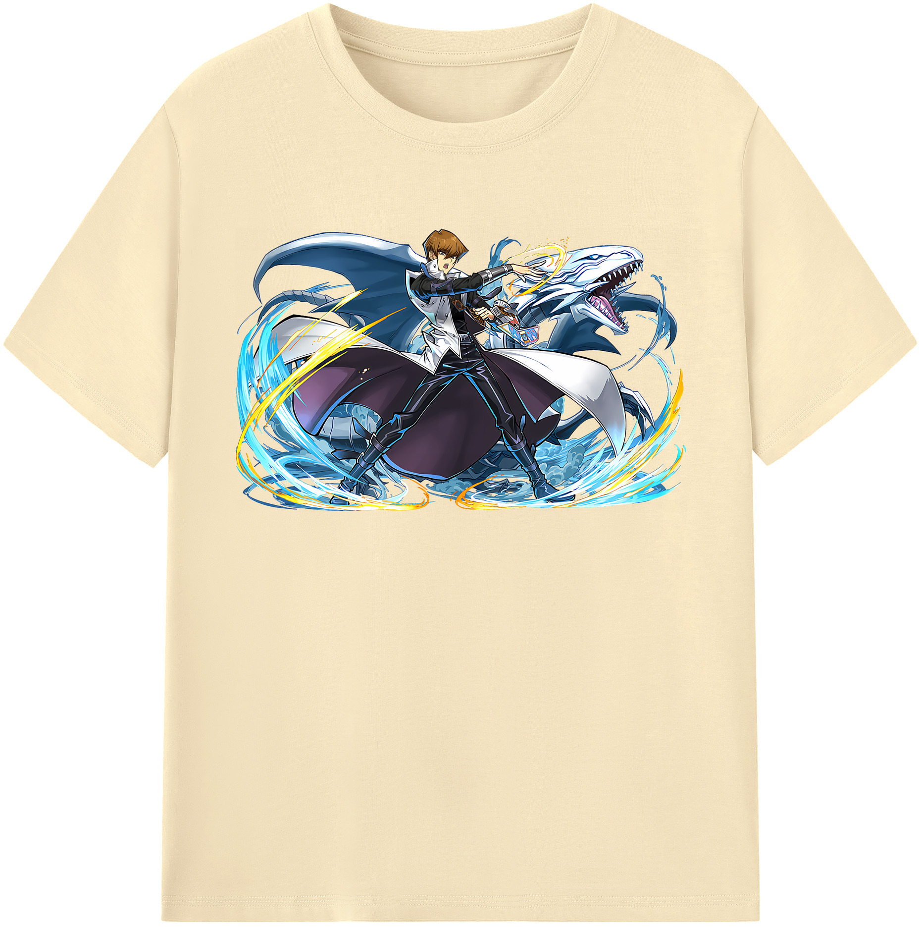 （画像用） 遊☆戯☆王 Yu-Gi-Oh! 綿100％半袖Tシャツ（フロントプリント）