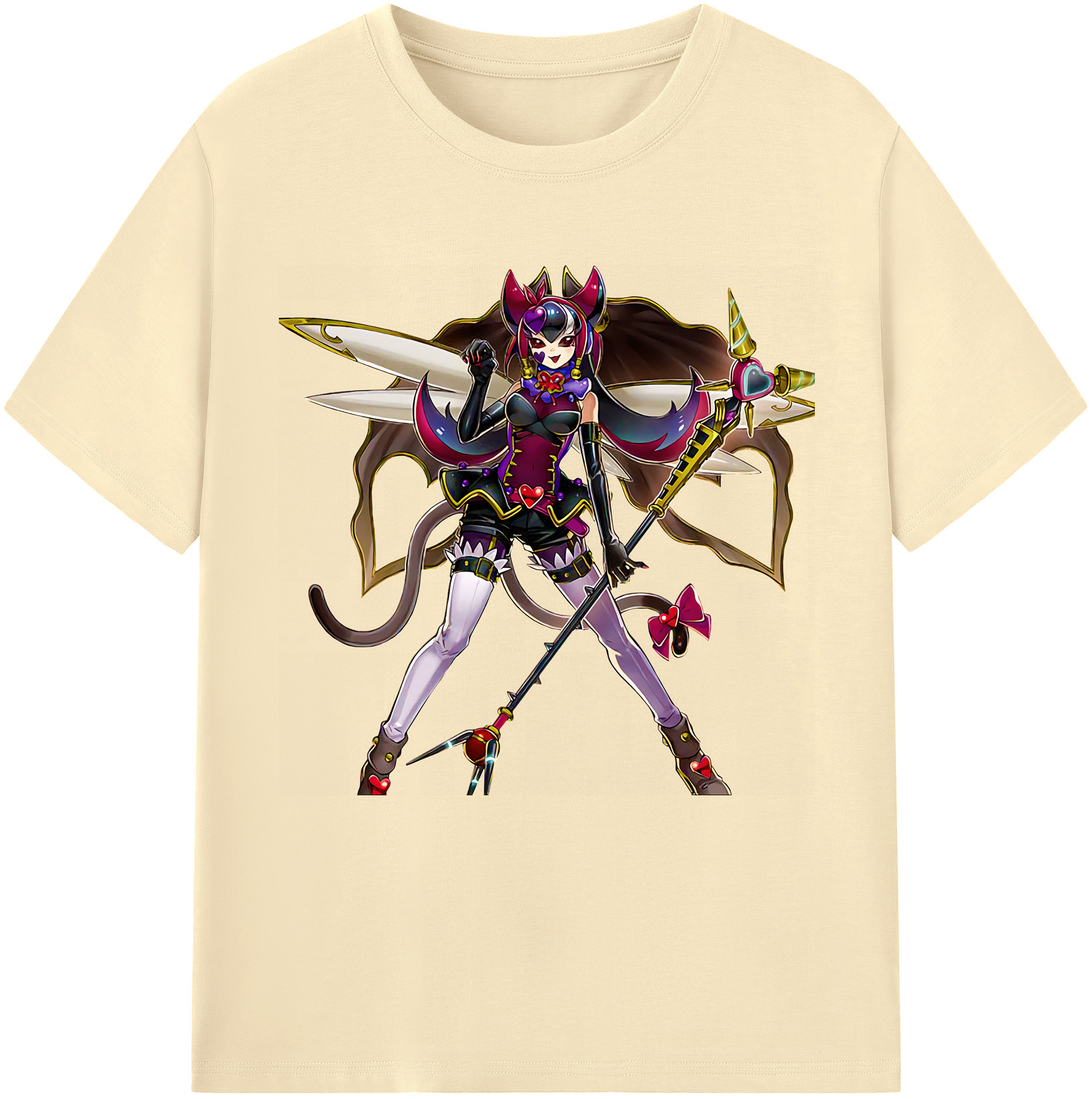 （画像用） 遊☆戯☆王 Yu-Gi-Oh! 綿100％半袖Tシャツ（フロントプリント）