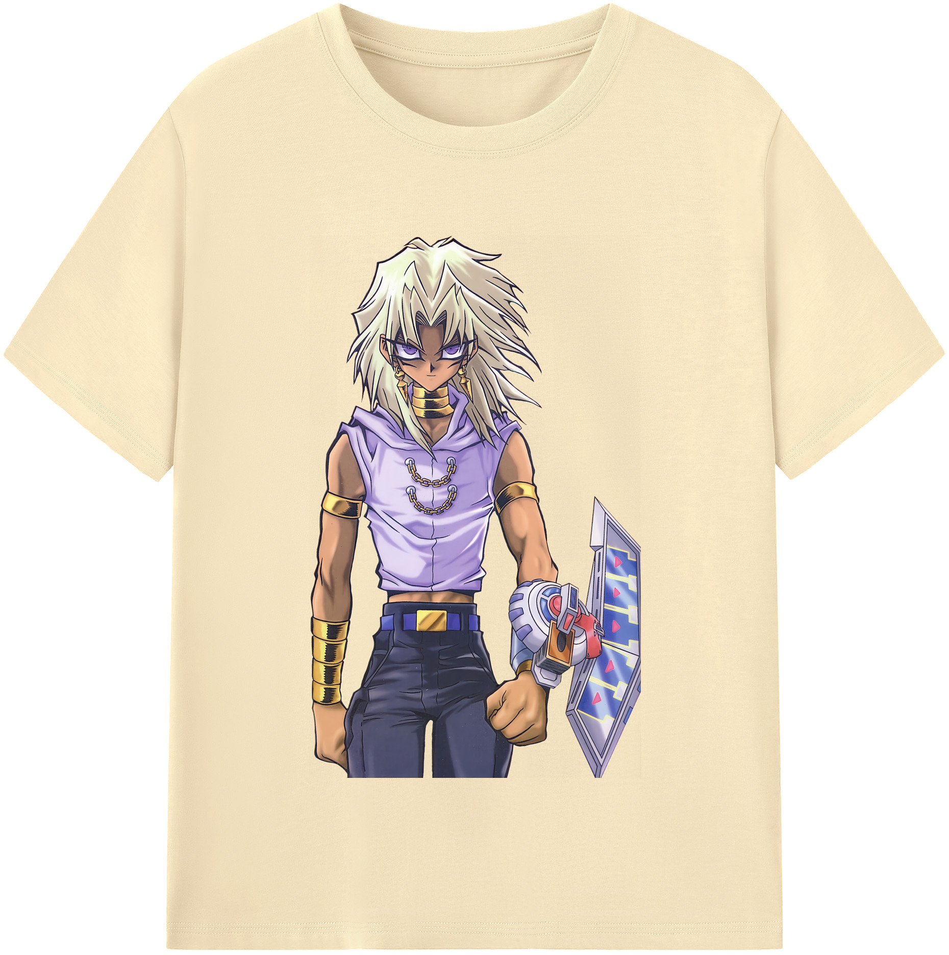 （画像用） 遊☆戯☆王 Yu-Gi-Oh! 綿100％半袖Tシャツ（フロントプリント）