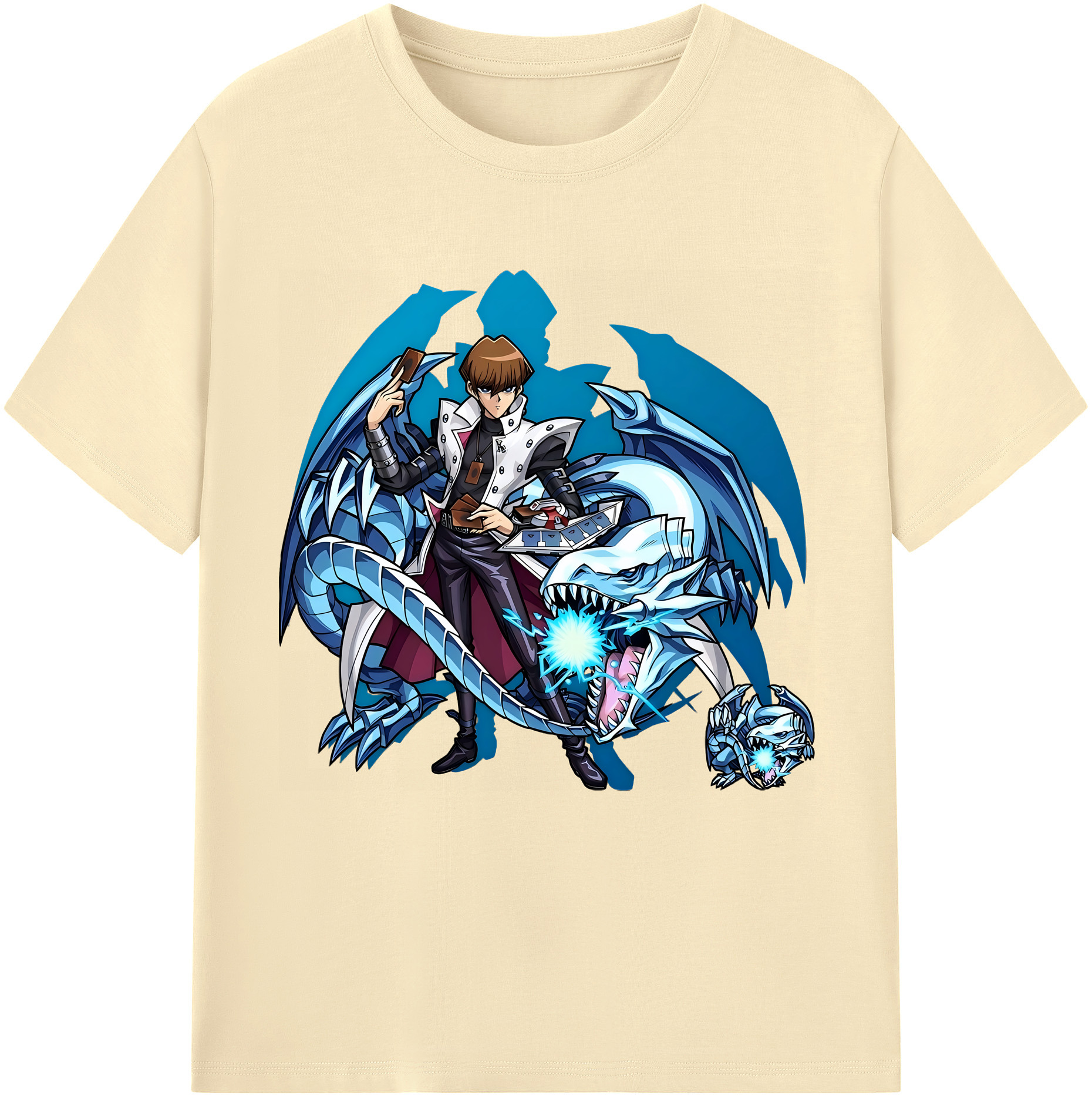 （画像用） 遊☆戯☆王 Yu-Gi-Oh! 綿100％半袖Tシャツ（フロントプリント）