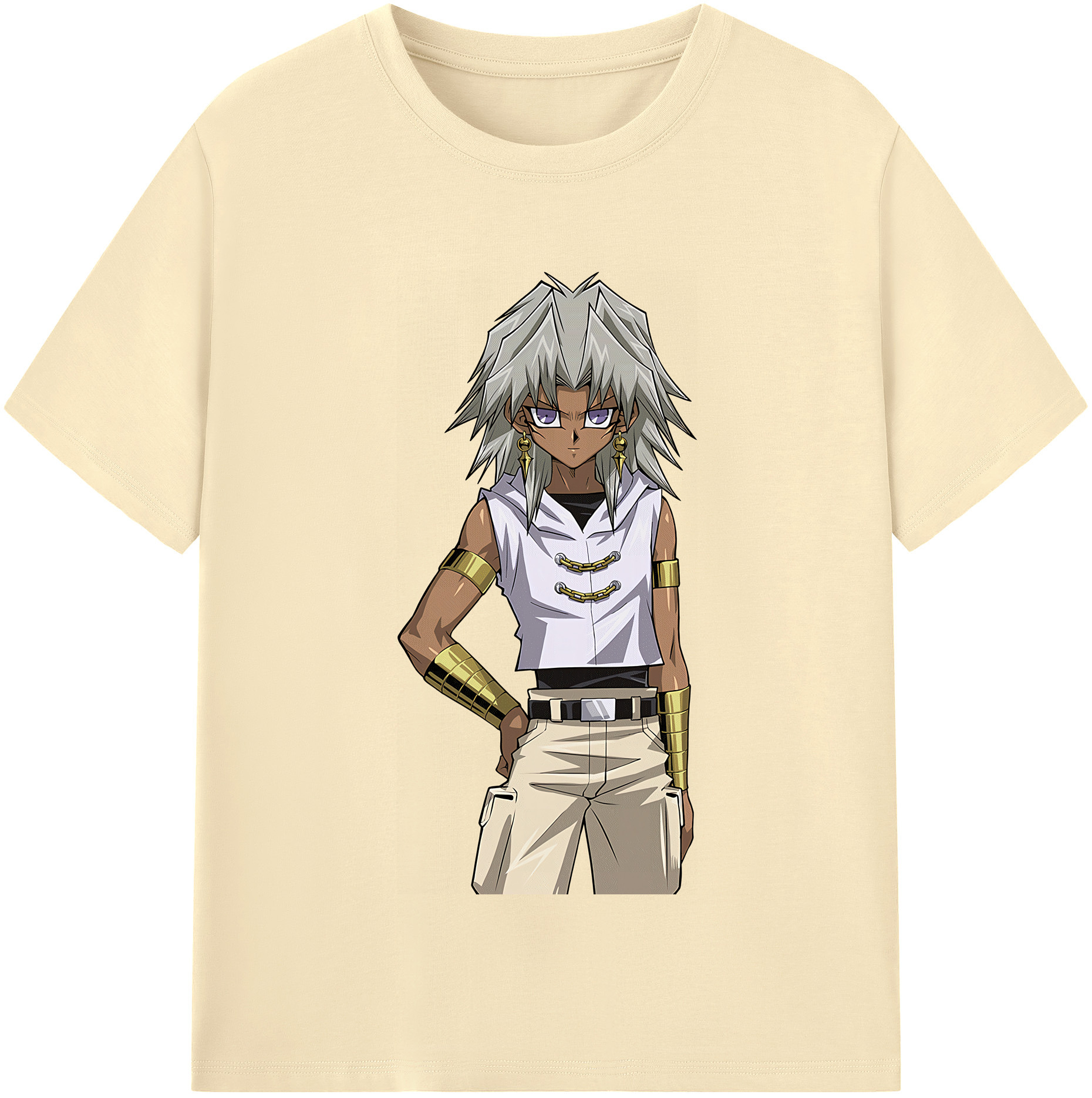 （画像用） 遊☆戯☆王 Yu-Gi-Oh! 綿100％半袖Tシャツ（フロントプリント）