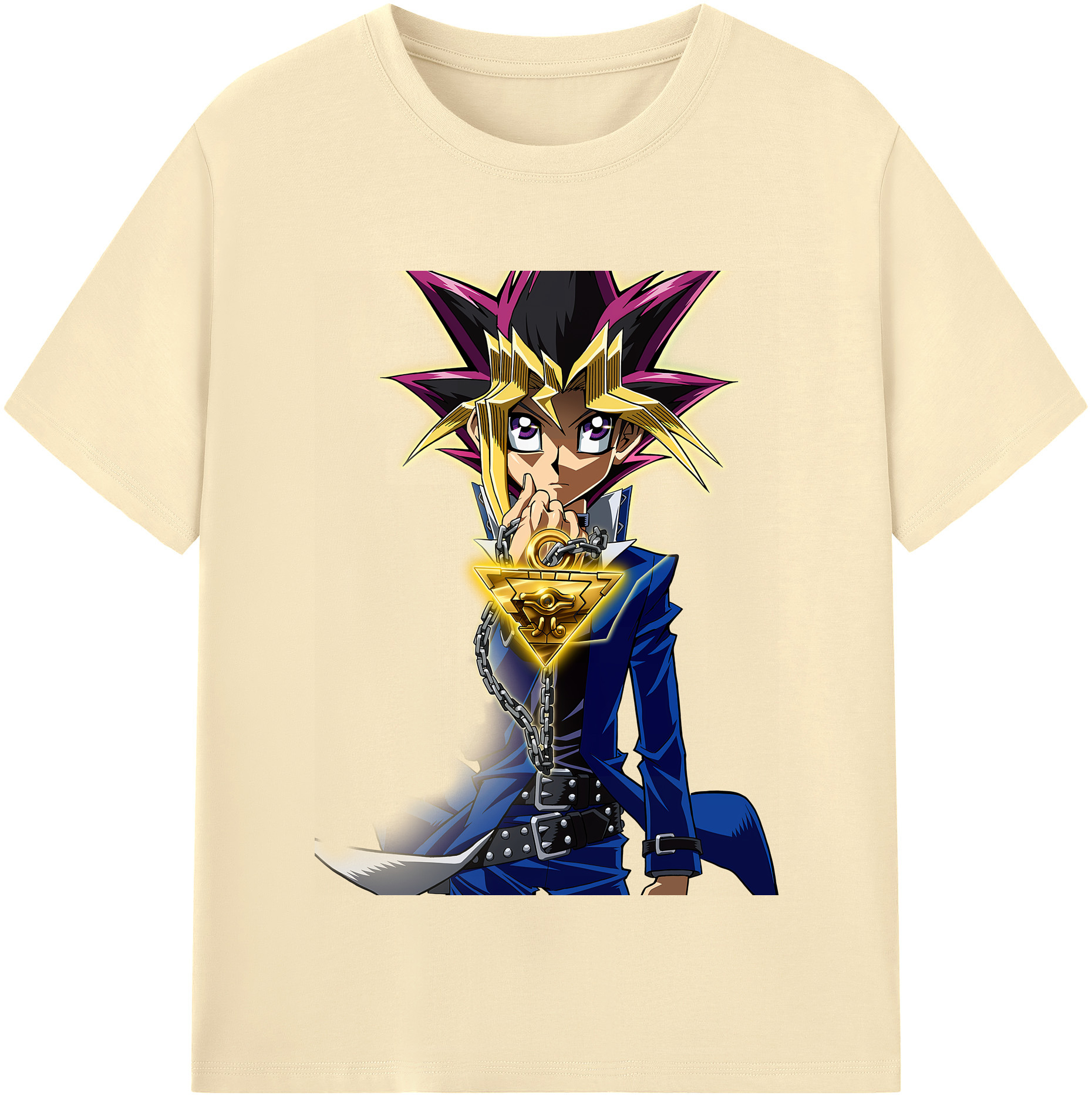 （画像用） 遊☆戯☆王 Yu-Gi-Oh! 綿100％半袖Tシャツ（フロントプリント）
