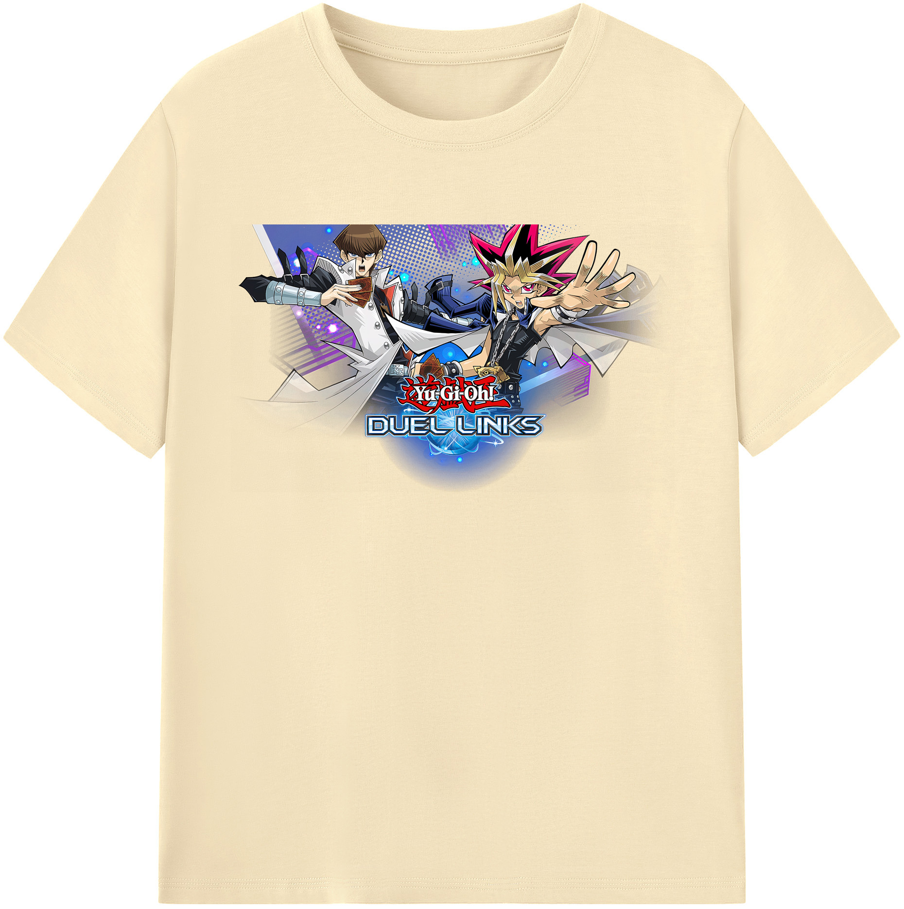 （画像用） 遊☆戯☆王 Yu-Gi-Oh! 綿100％半袖Tシャツ（フロントプリント）