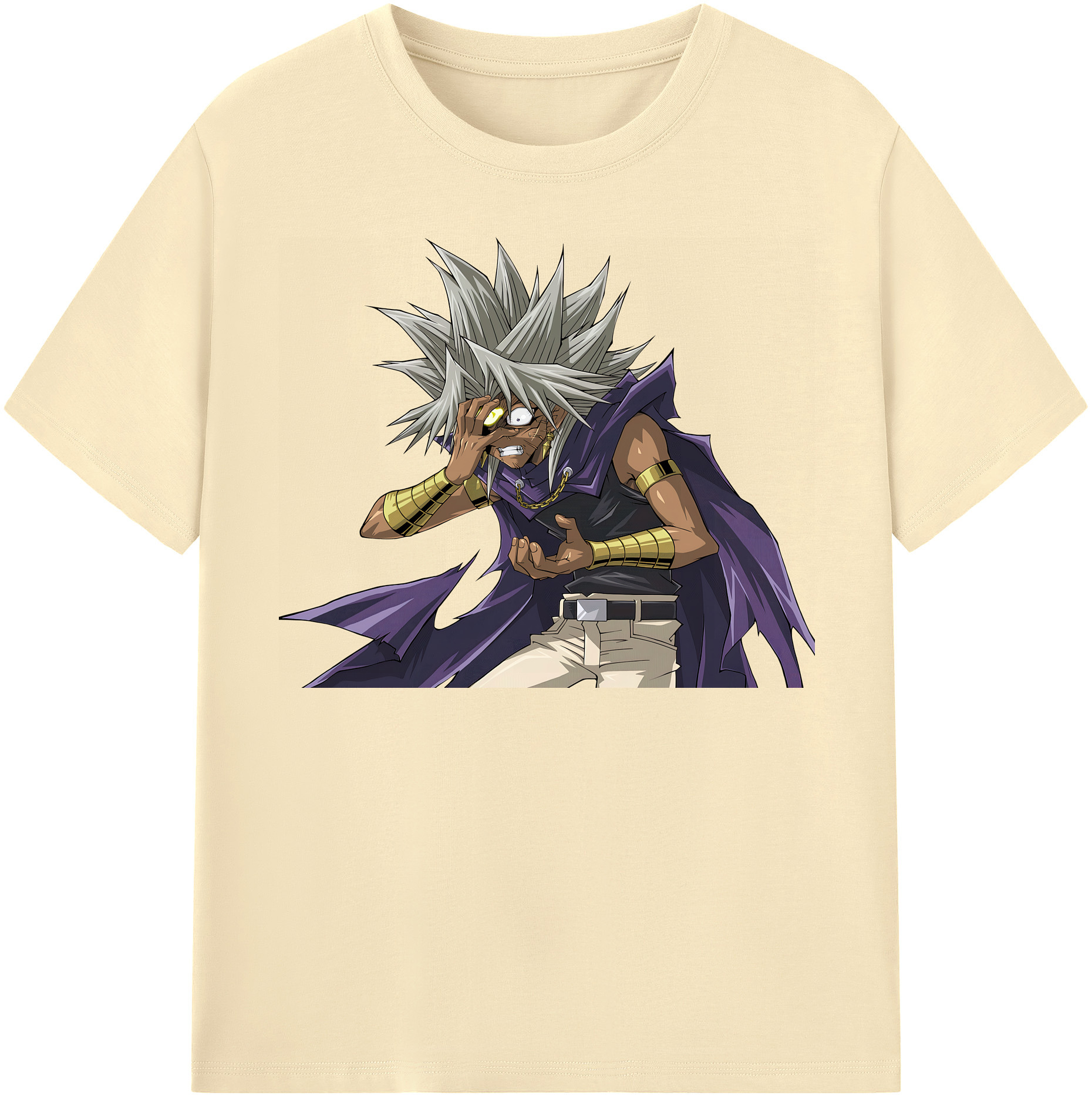 （画像用） 遊☆戯☆王 Yu-Gi-Oh! 綿100％半袖Tシャツ（フロントプリント）