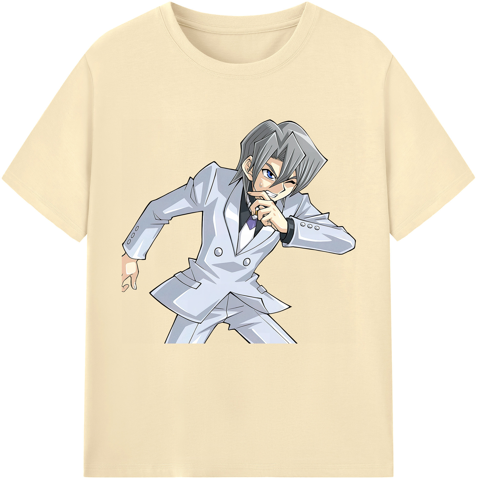 （画像用） 遊☆戯☆王 Yu-Gi-Oh! 綿100％半袖Tシャツ（フロントプリント）