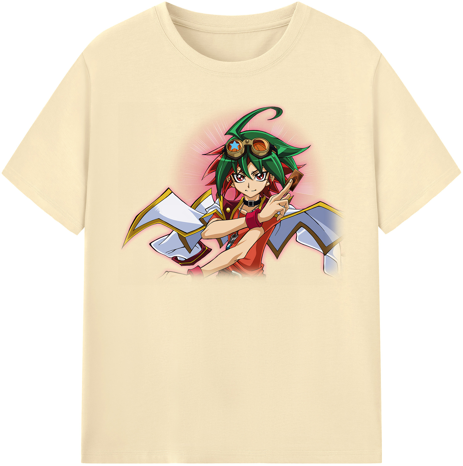（画像用） 遊☆戯☆王 Yu-Gi-Oh! 綿100％半袖Tシャツ（フロントプリント）