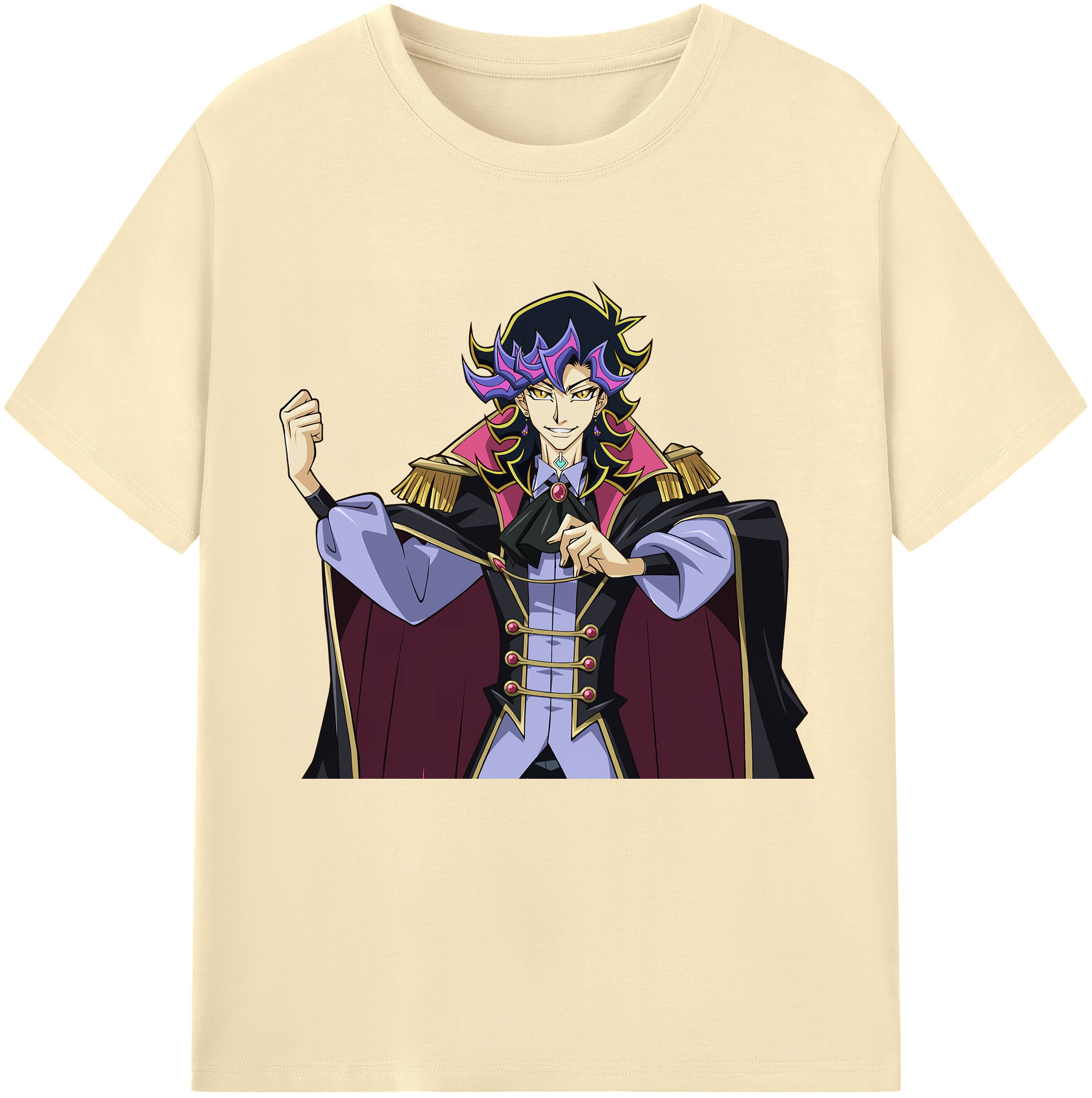 （画像用） 遊☆戯☆王 Yu-Gi-Oh! 綿100％半袖Tシャツ（フロントプリント）