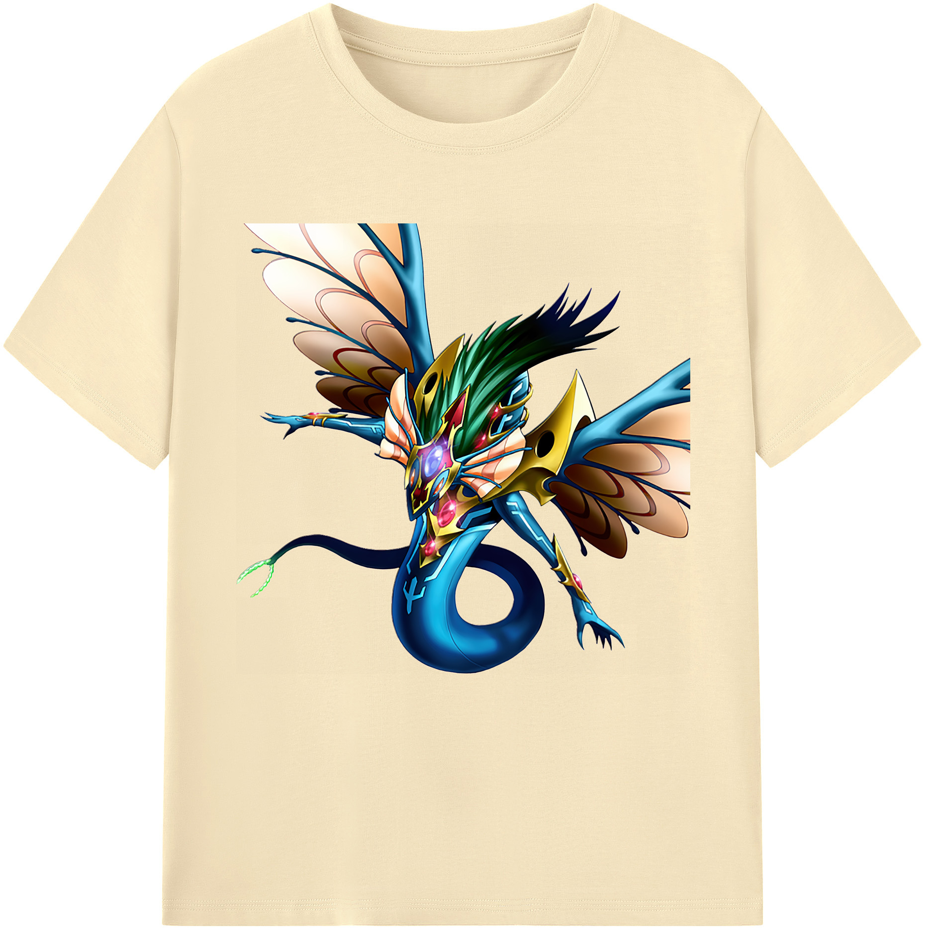 （画像用） 遊☆戯☆王 Yu-Gi-Oh! 綿100％半袖Tシャツ（フロントプリント）