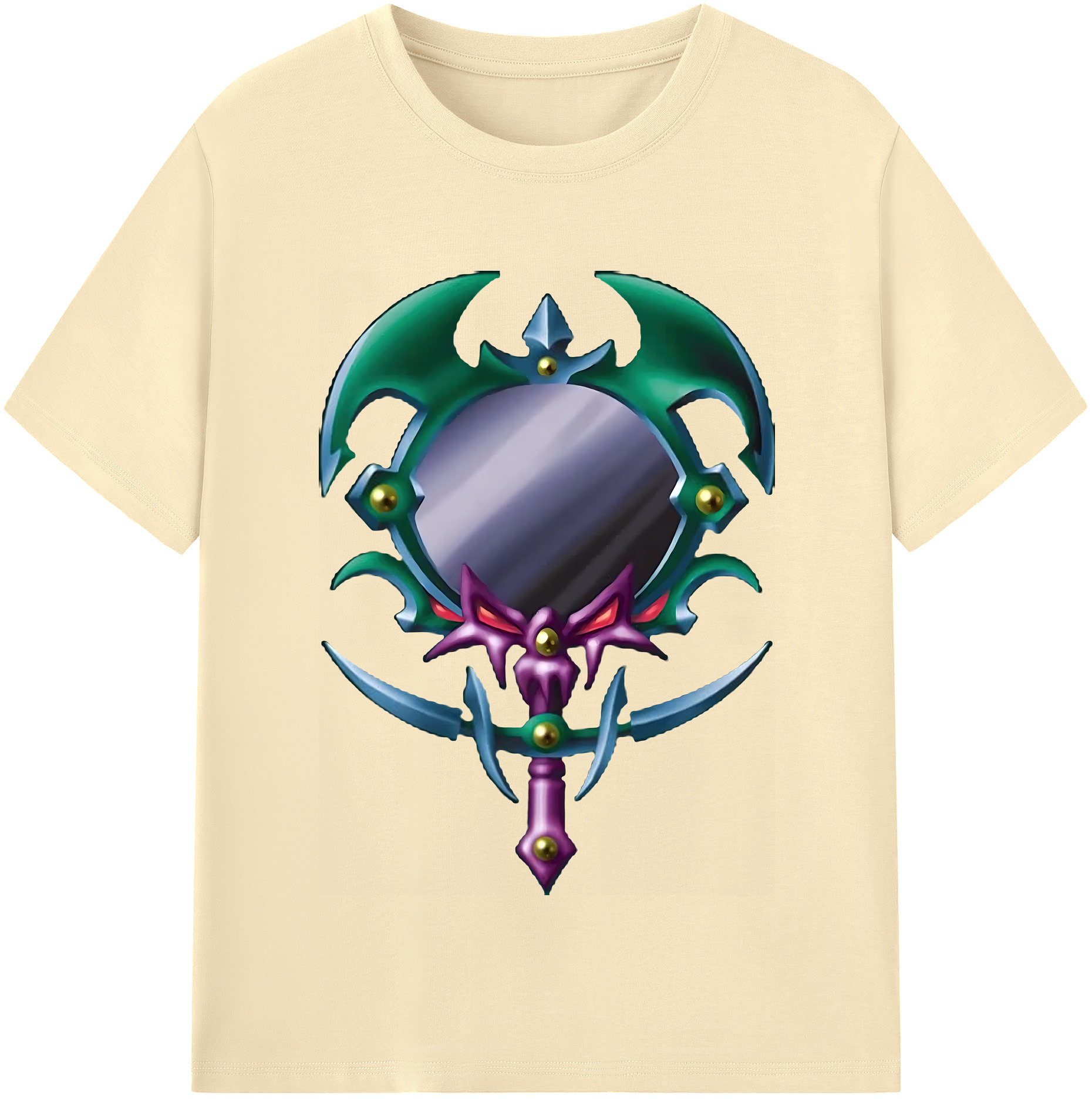 （画像用） 遊☆戯☆王 Yu-Gi-Oh! 綿100％半袖Tシャツ（フロントプリント）