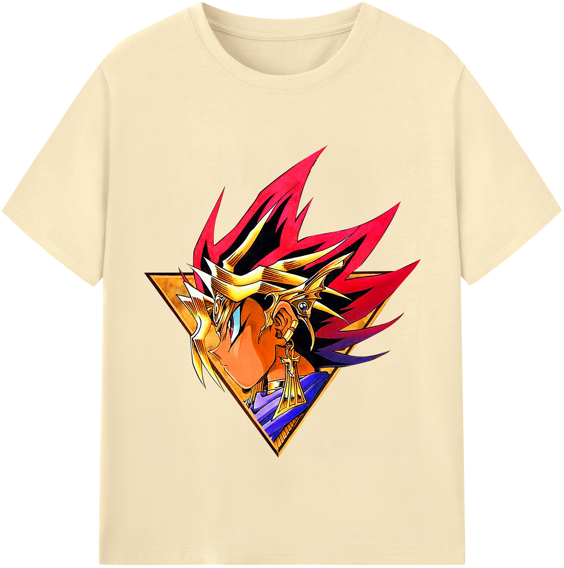 （画像用） 遊☆戯☆王 Yu-Gi-Oh! 綿100％半袖Tシャツ（フロントプリント）