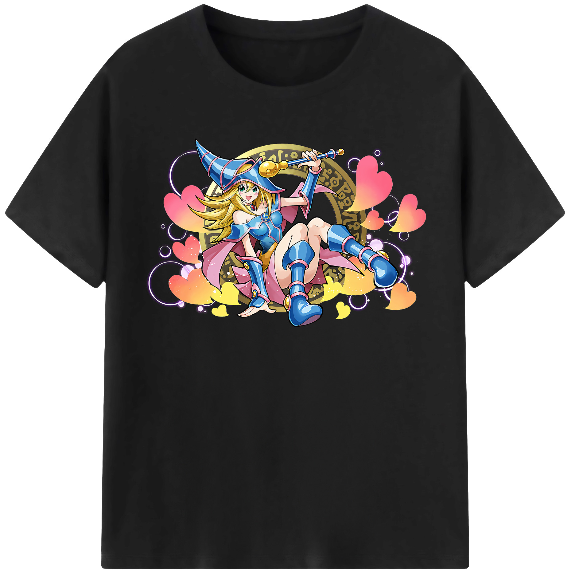 （画像用） 遊☆戯☆王 Yu-Gi-Oh! 綿100％半袖Tシャツ（フロントプリント）