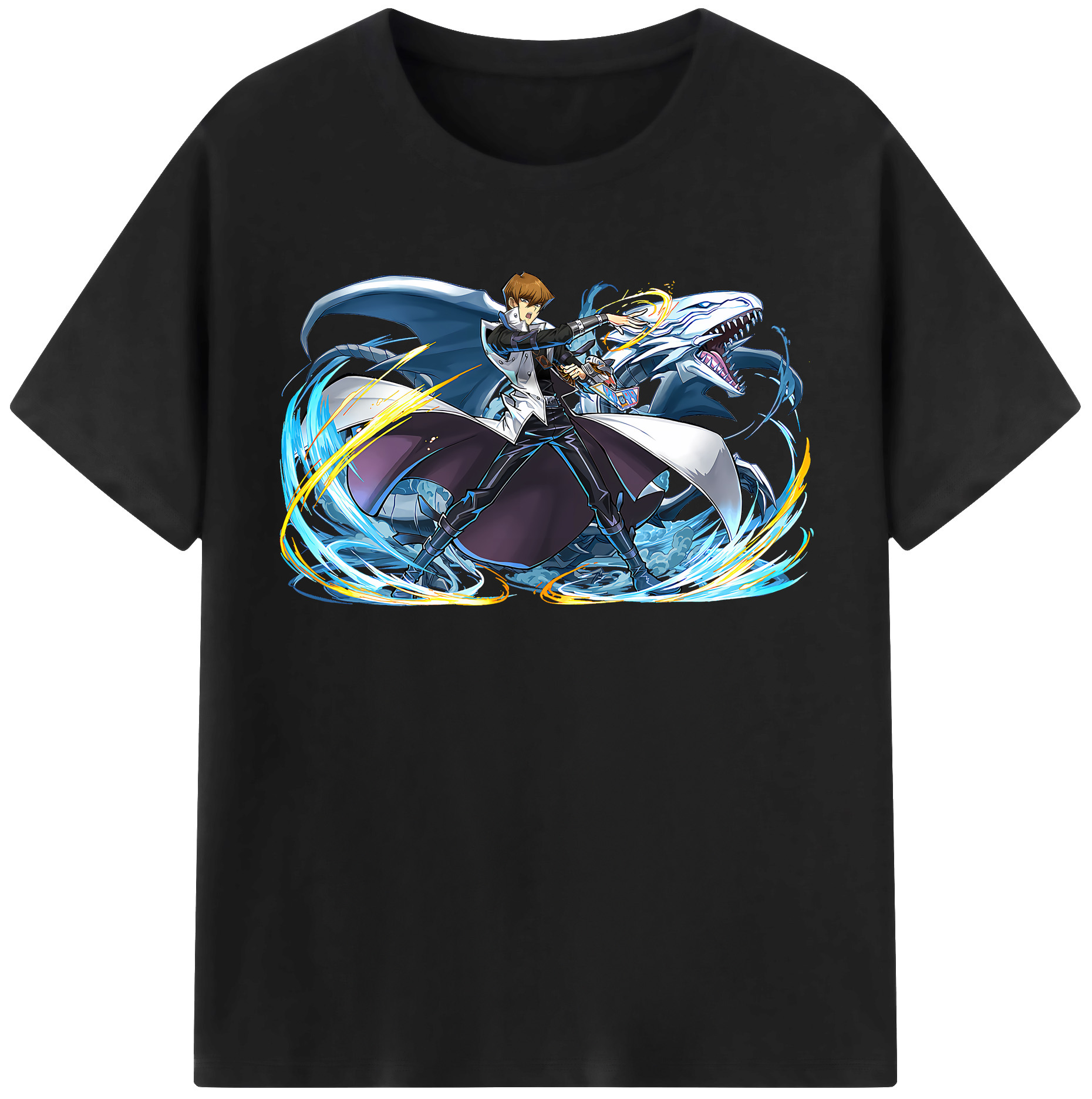 （画像用） 遊☆戯☆王 Yu-Gi-Oh! 綿100％半袖Tシャツ（フロントプリント）