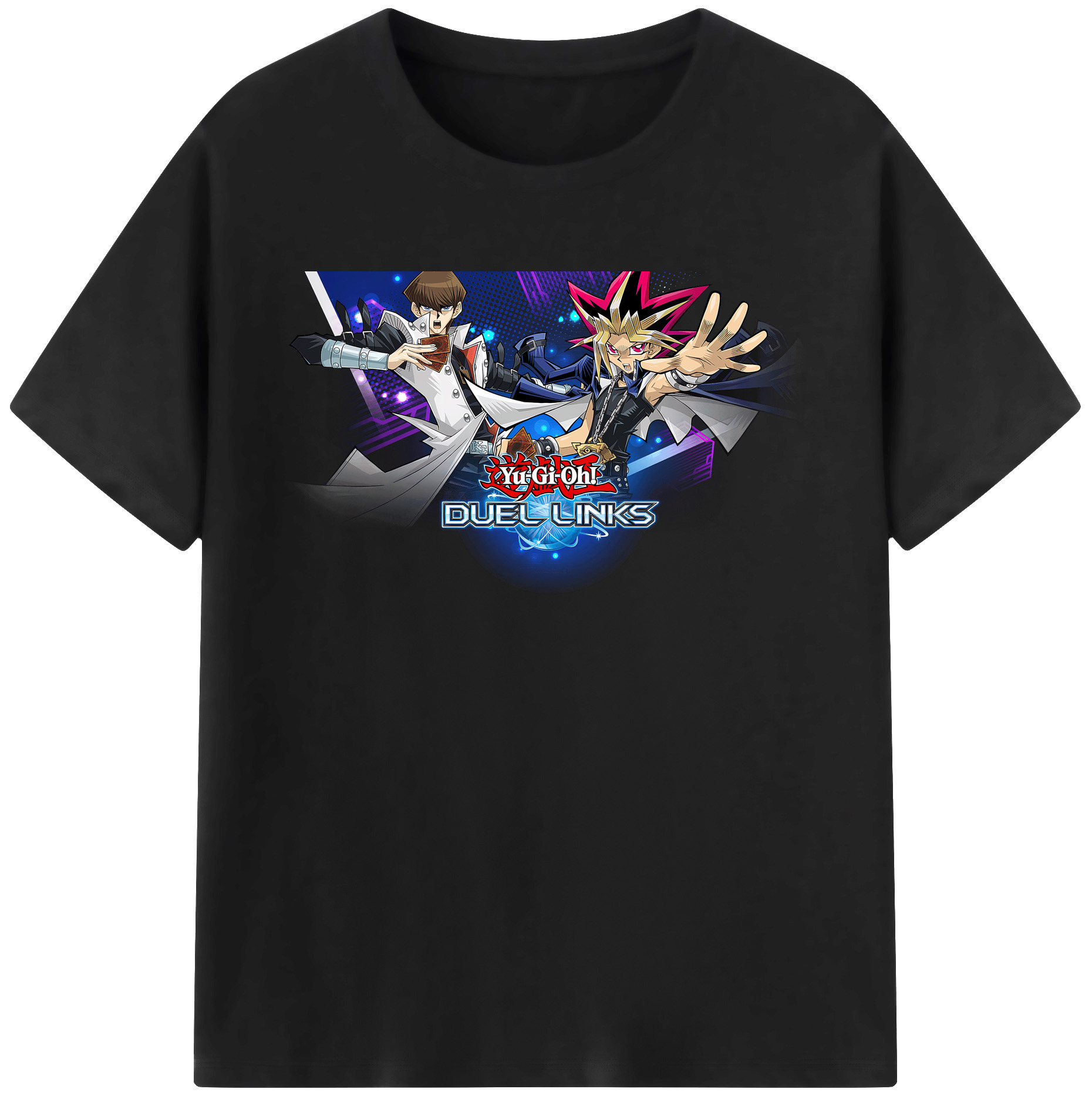（画像用） 遊☆戯☆王 Yu-Gi-Oh! 綿100％半袖Tシャツ（フロントプリント）