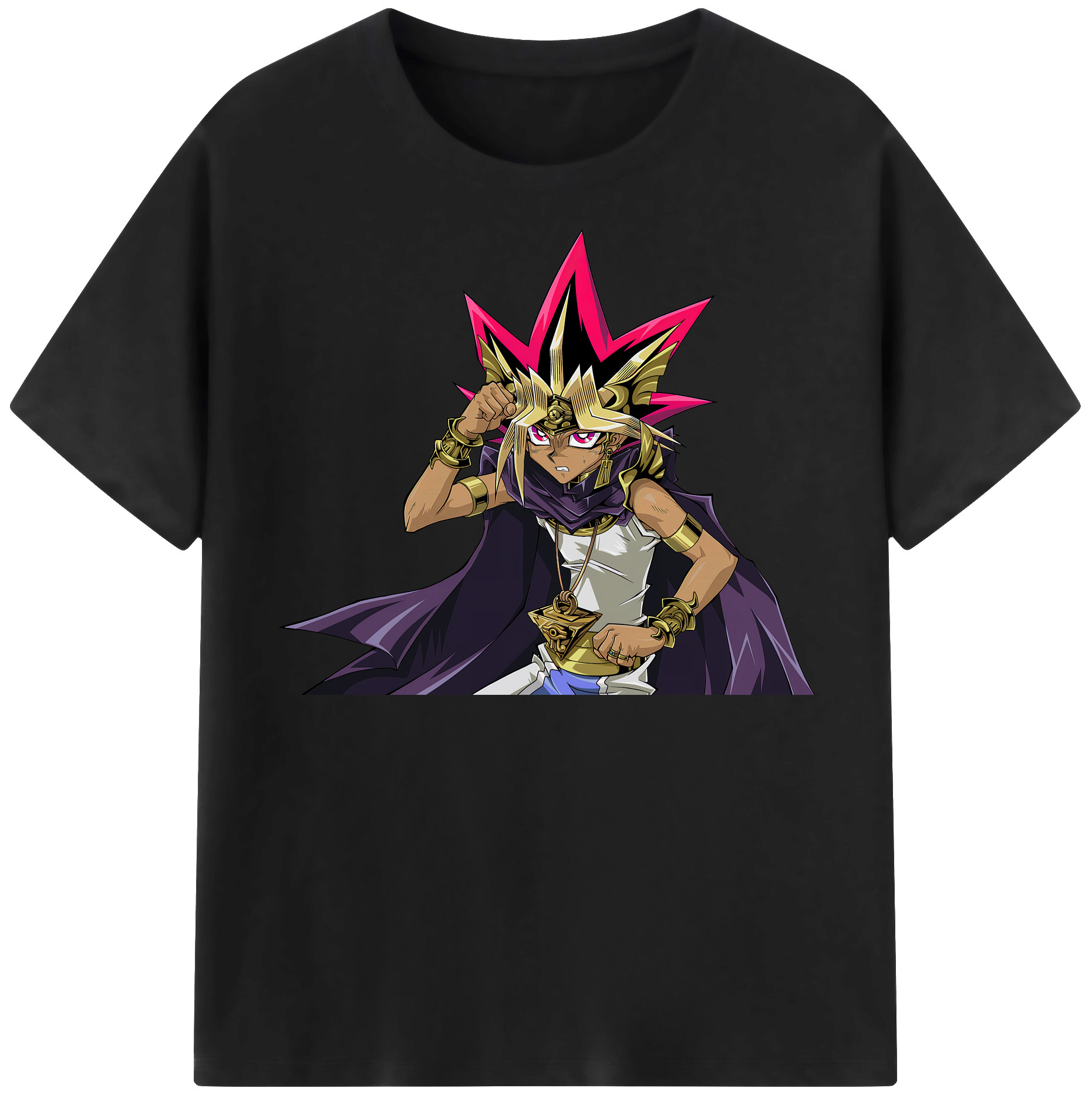 （画像用） 遊☆戯☆王 Yu-Gi-Oh! 綿100％半袖Tシャツ（フロントプリント）
