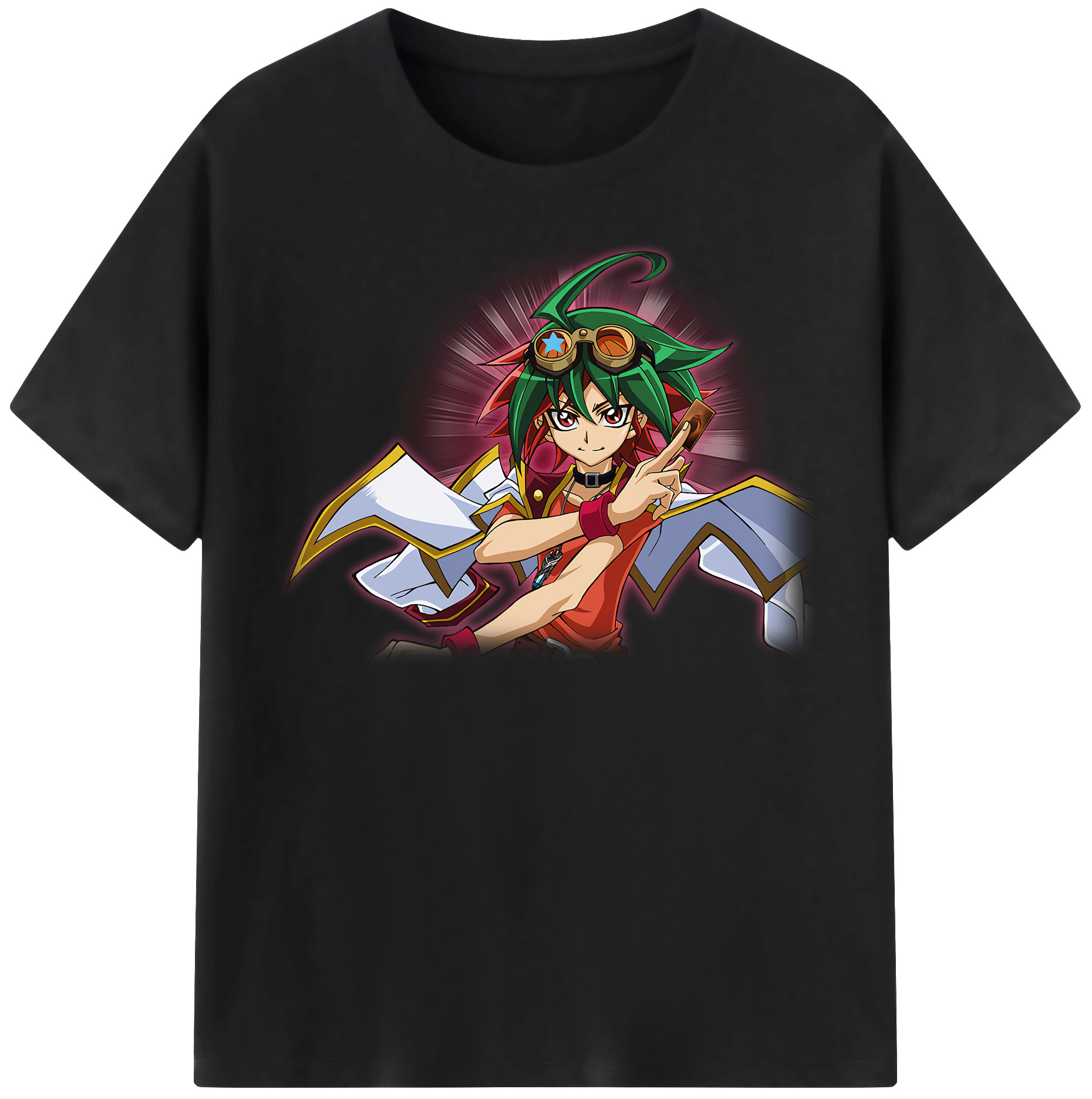 （画像用） 遊☆戯☆王 Yu-Gi-Oh! 綿100％半袖Tシャツ（フロントプリント）
