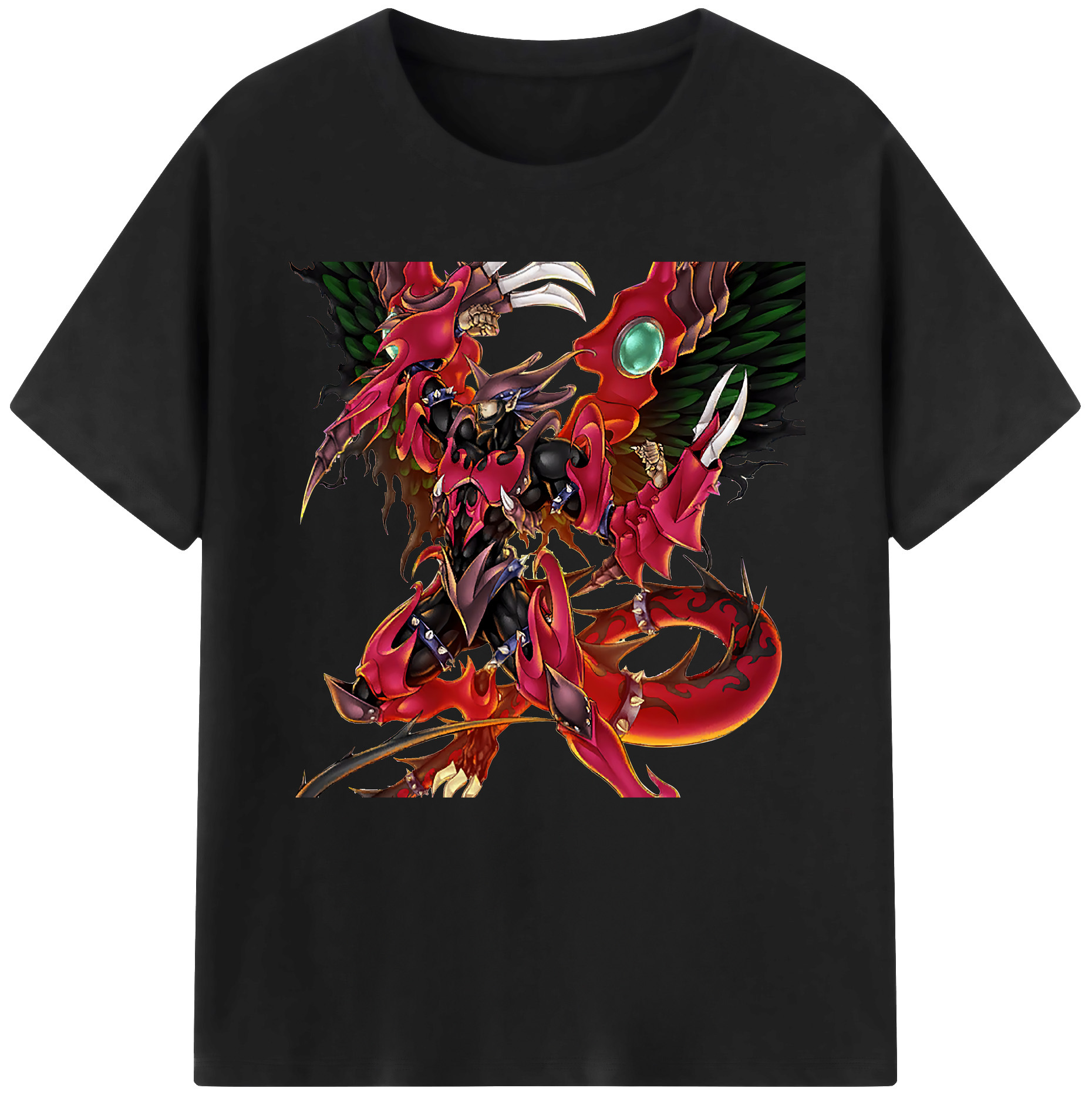 （画像用） 遊☆戯☆王 Yu-Gi-Oh! 綿100％半袖Tシャツ（フロントプリント）