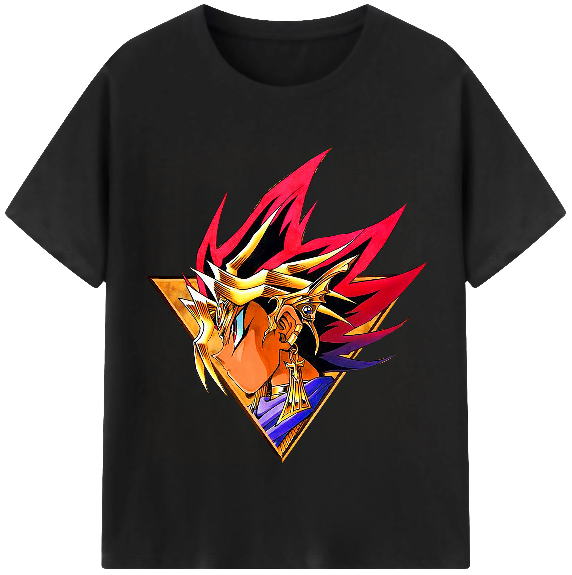 （画像用） 遊☆戯☆王 Yu-Gi-Oh! 綿100％半袖Tシャツ（フロントプリント）