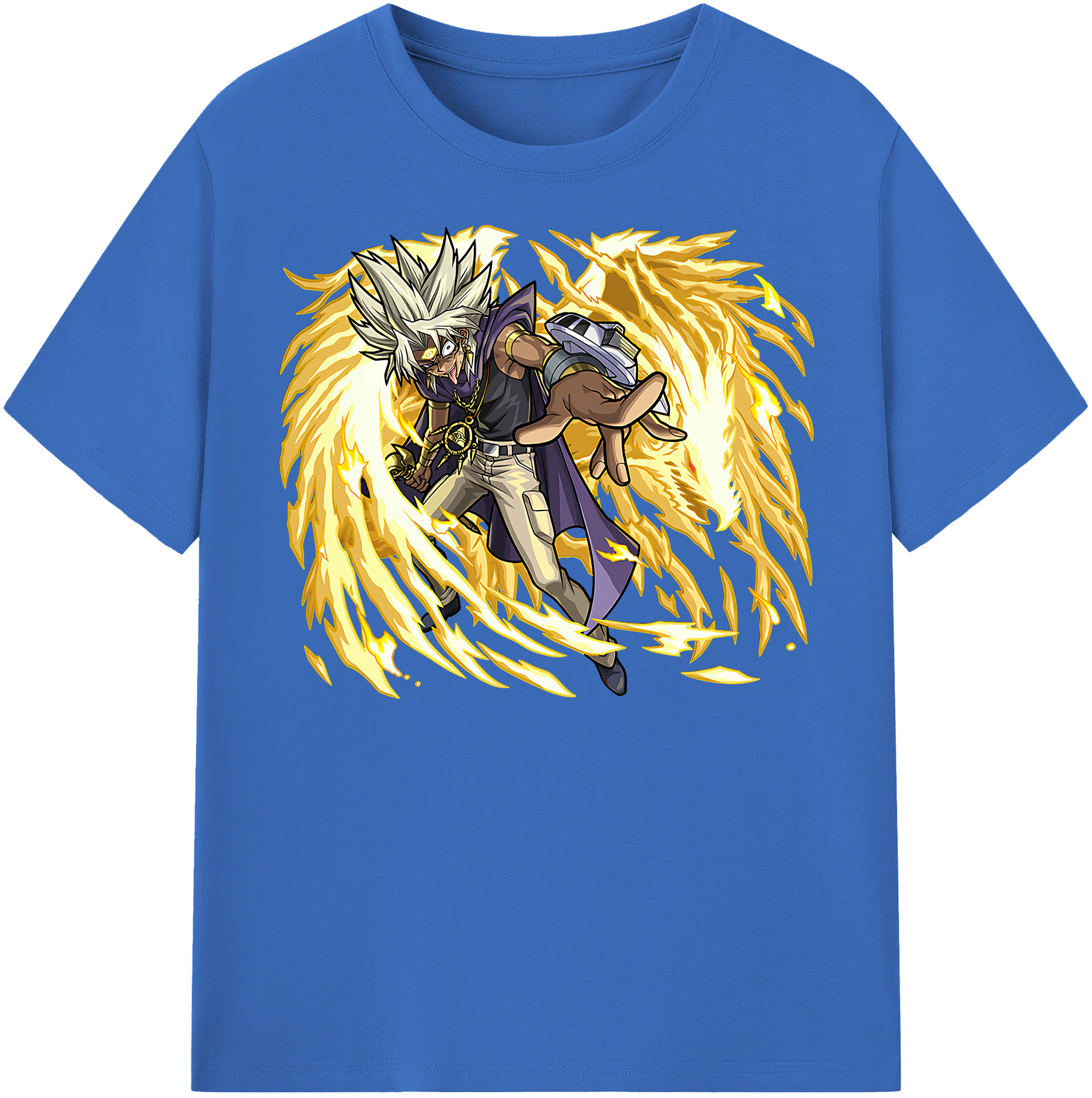 （画像用） 遊☆戯☆王 Yu-Gi-Oh! 綿100％半袖Tシャツ（フロントプリント）
