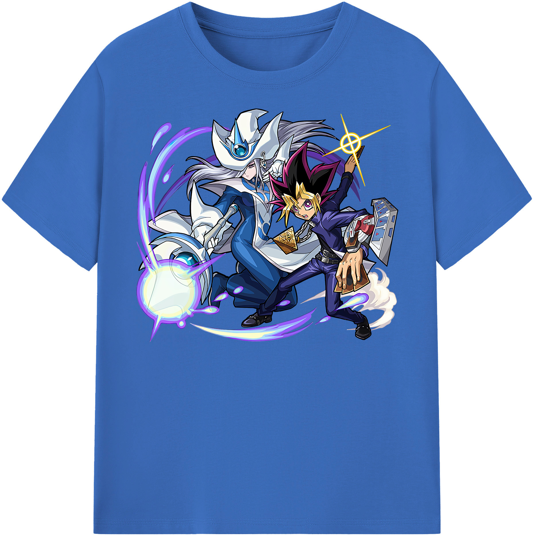 （画像用） 遊☆戯☆王 Yu-Gi-Oh! 綿100％半袖Tシャツ（フロントプリント）
