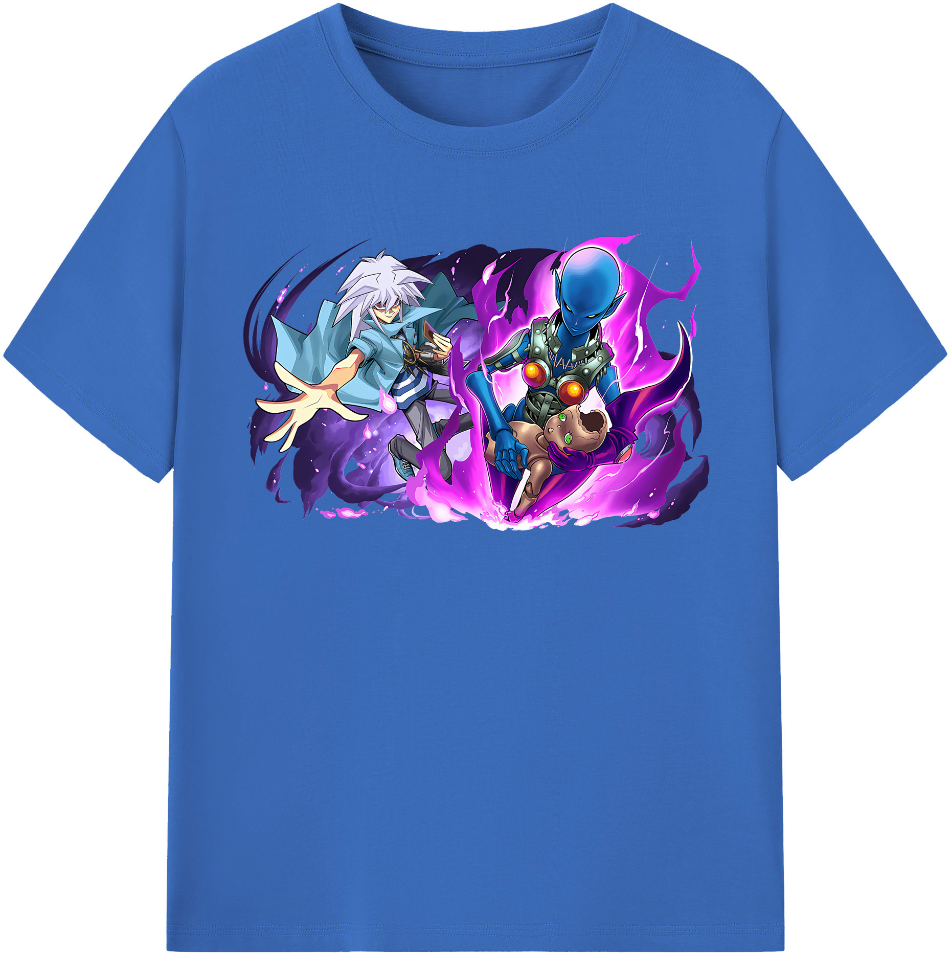 （画像用） 遊☆戯☆王 Yu-Gi-Oh! 綿100％半袖Tシャツ（フロントプリント）