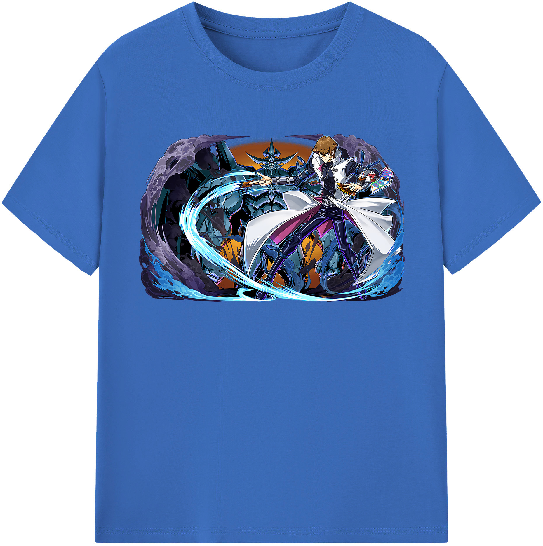 （画像用） 遊☆戯☆王 Yu-Gi-Oh! 綿100％半袖Tシャツ（フロントプリント）