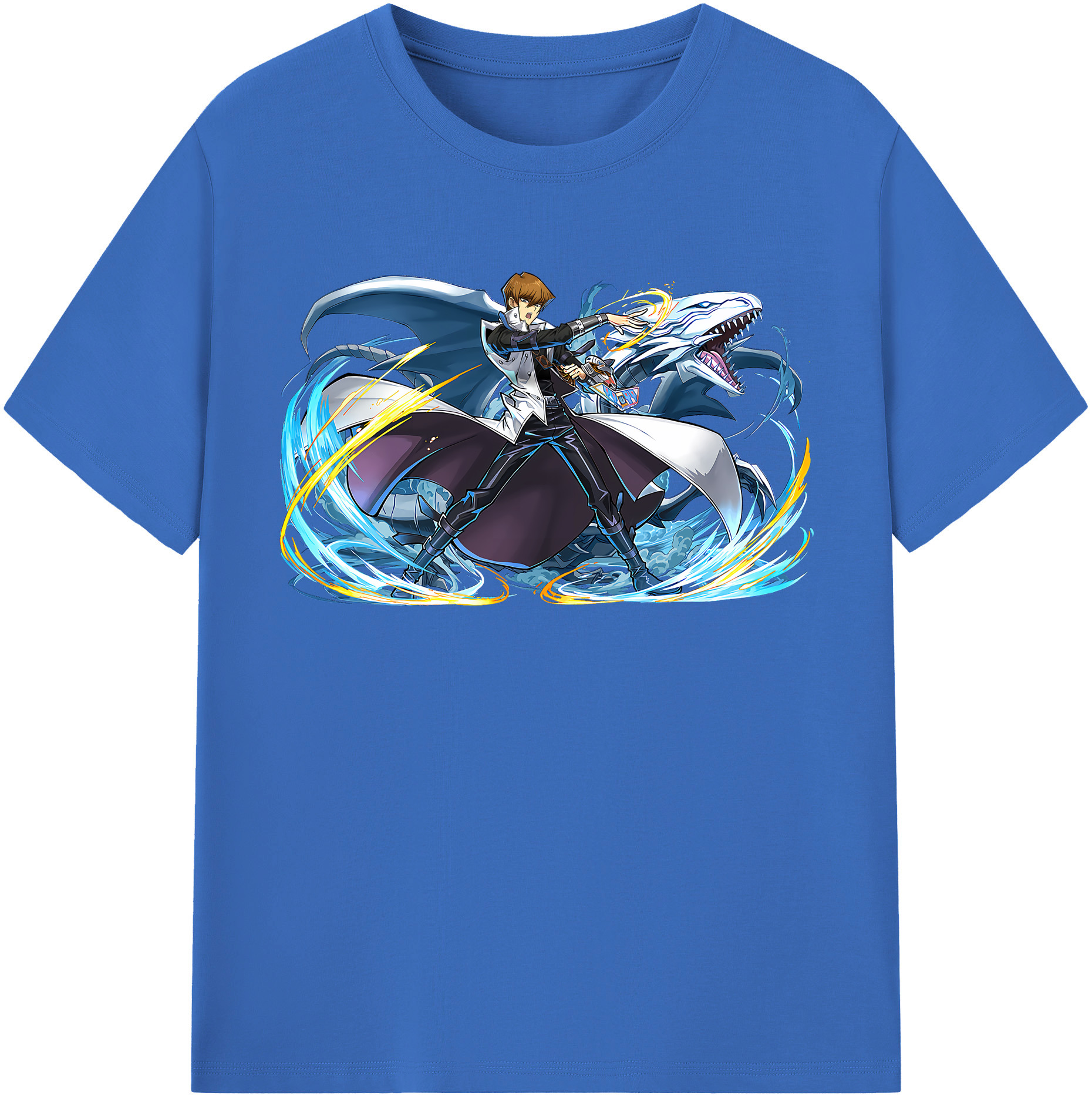 （画像用） 遊☆戯☆王 Yu-Gi-Oh! 綿100％半袖Tシャツ（フロントプリント）