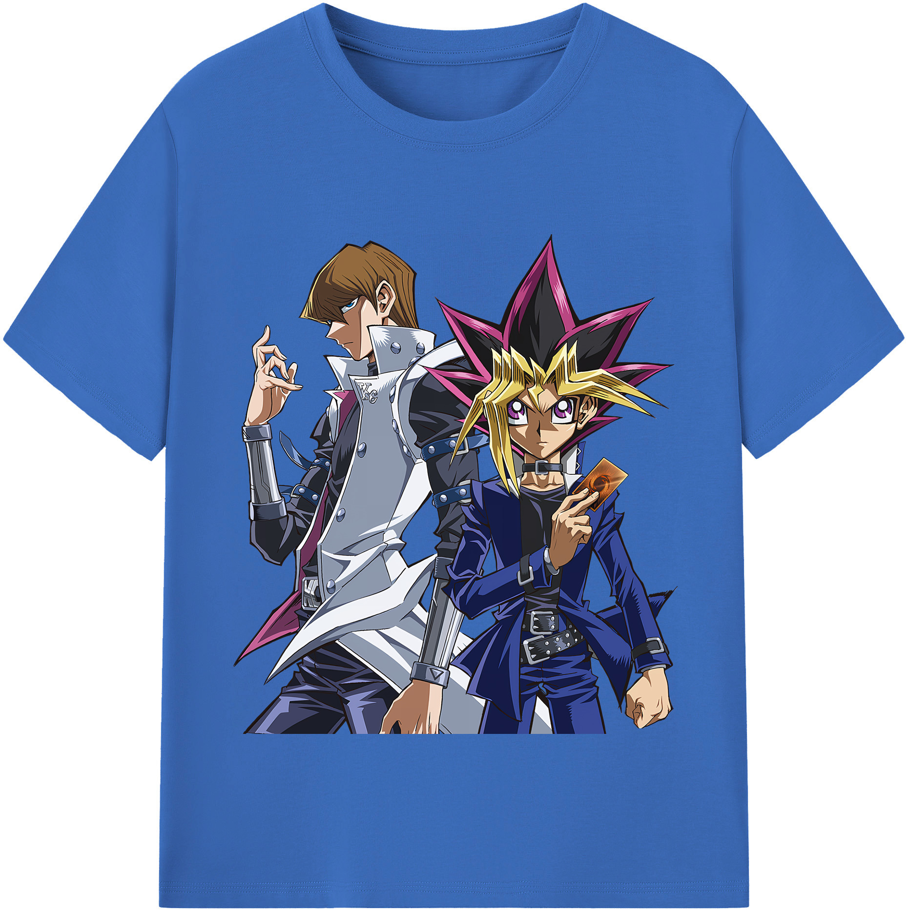（画像用） 遊☆戯☆王 Yu-Gi-Oh! 綿100％半袖Tシャツ（フロントプリント）